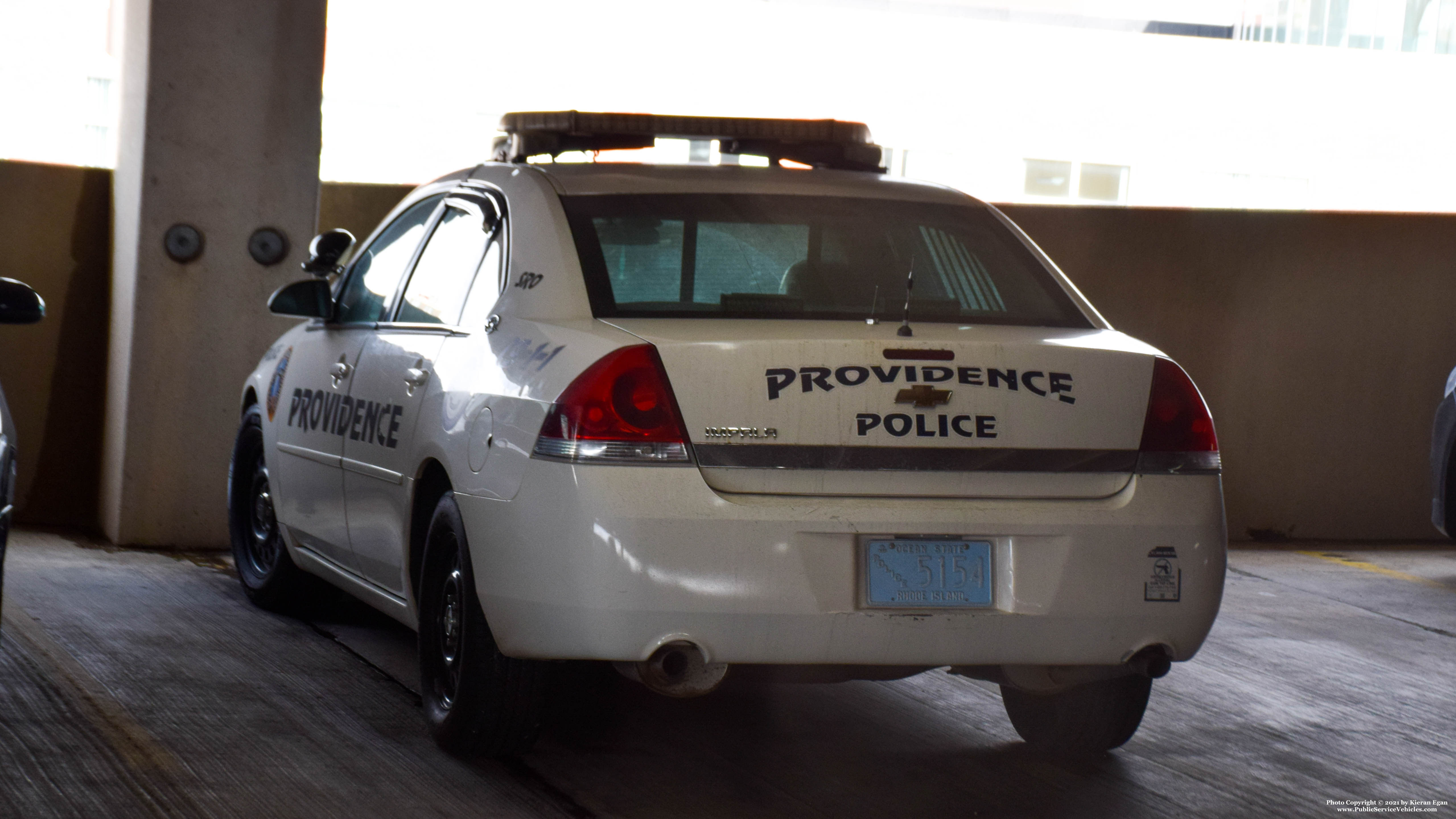 A photo  of Providence Police
            Cruiser 5154, a 2006-2013 Chevrolet Impala             taken by Kieran Egan