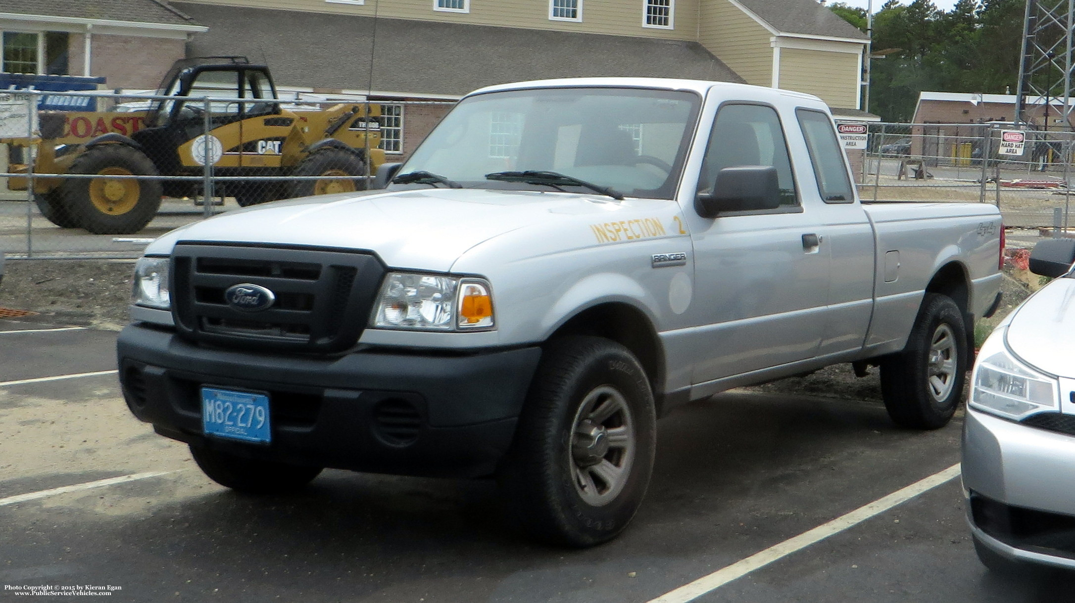 A photo  of Dennis Inspectional Services
            Truck 2, a 2011 Ford Ranger Super Cab             taken by Kieran Egan