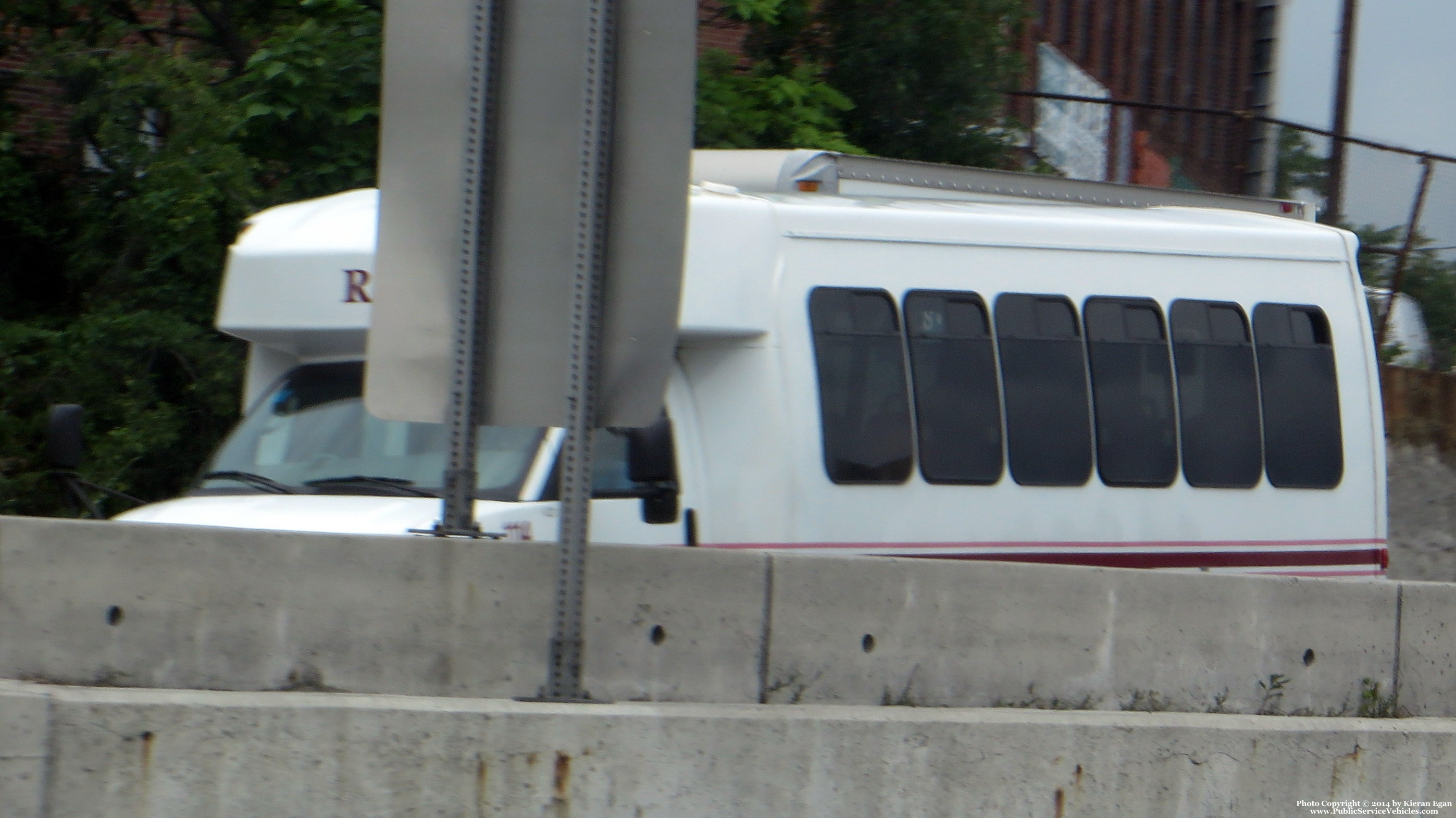 A photo  of Rhode Island Public Transit Authority
            Paratransit Bus 21114, a 2011 Chevrolet 4500 Bus             taken by Kieran Egan