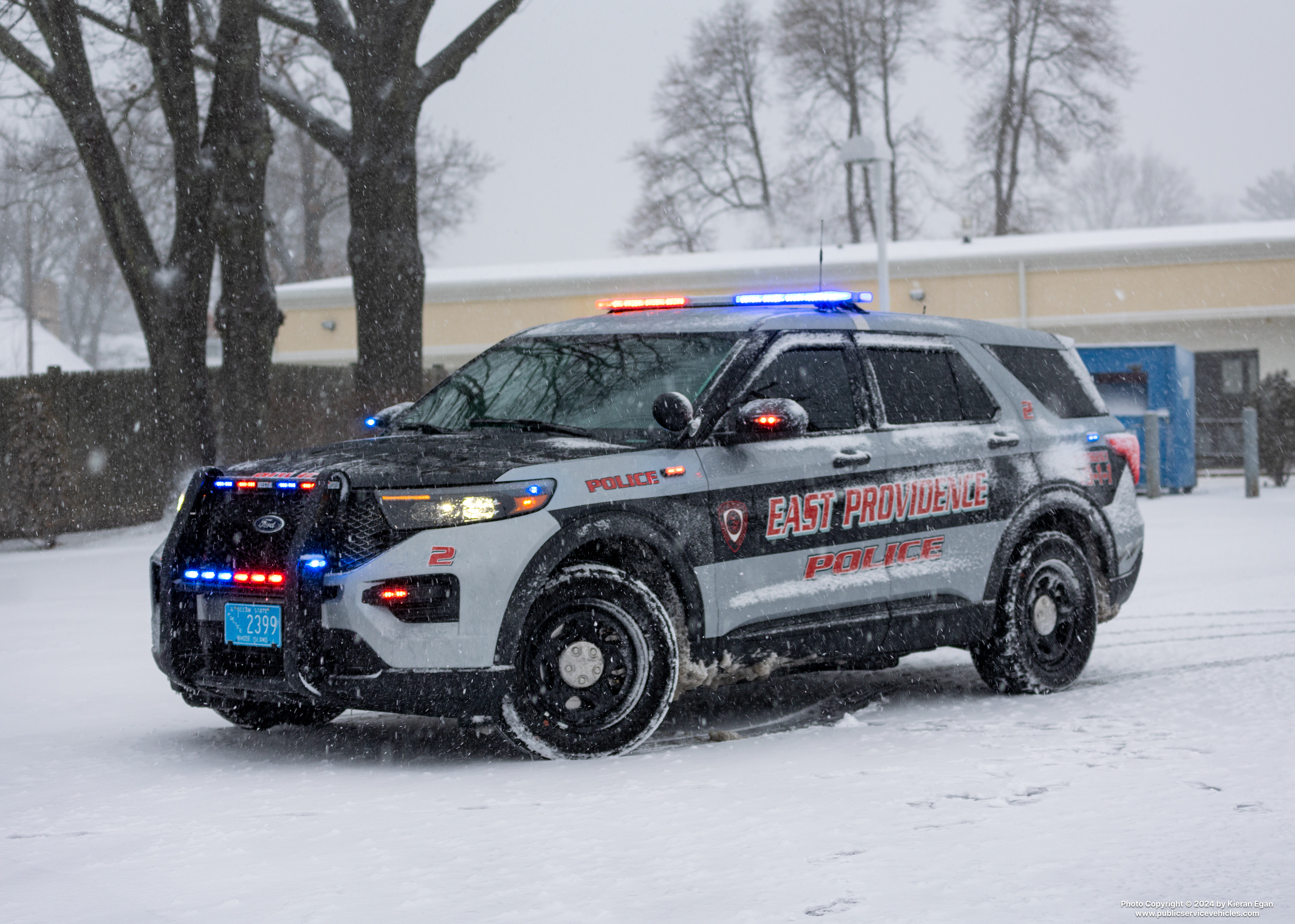 A photo  of East Providence Police
            Car 2, a 2022 Ford Police Interceptor Utility             taken by Kieran Egan