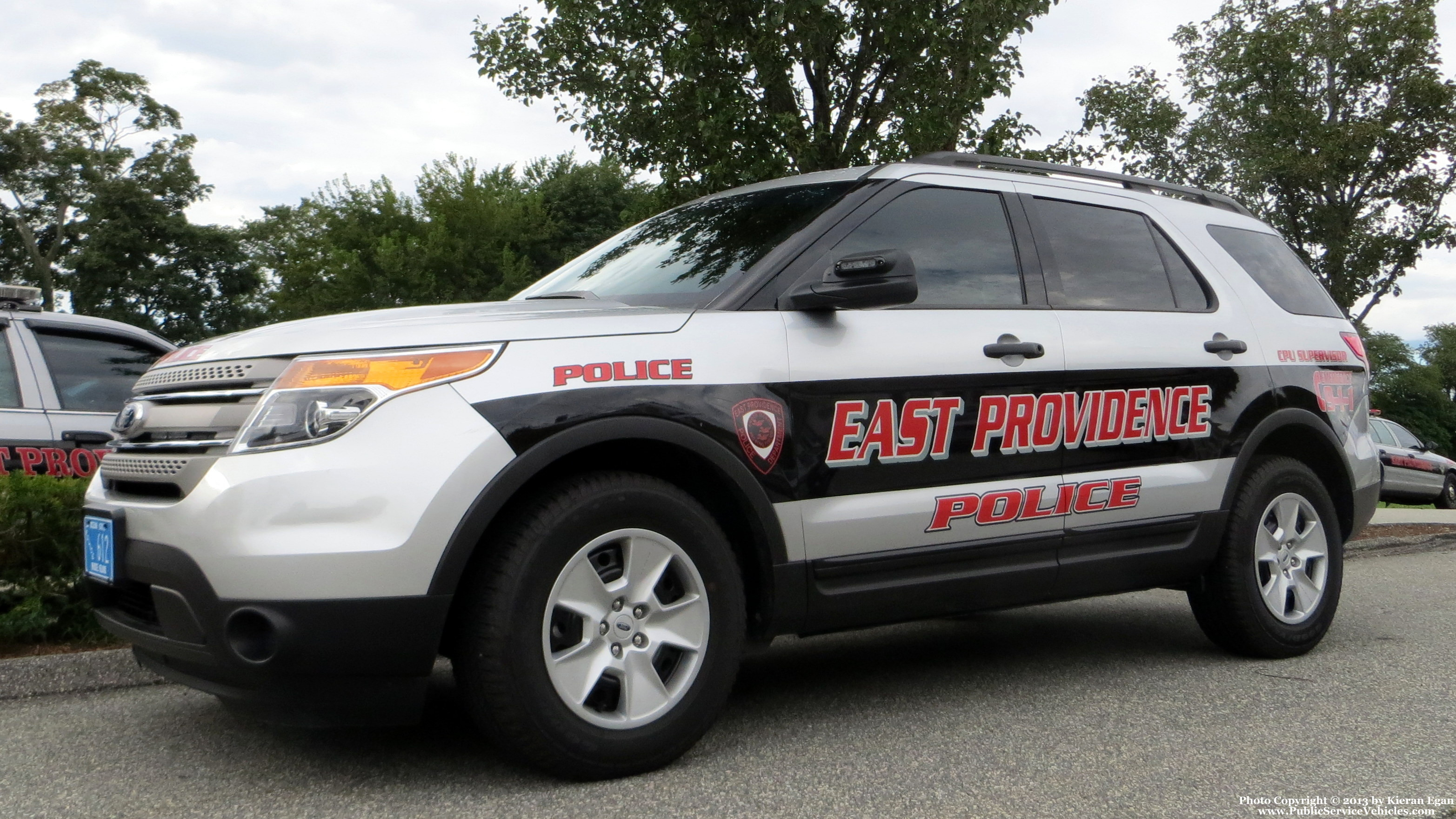 A photo  of East Providence Police
            CPU Supervisor, a 2011-2012 Ford Explorer             taken by Kieran Egan