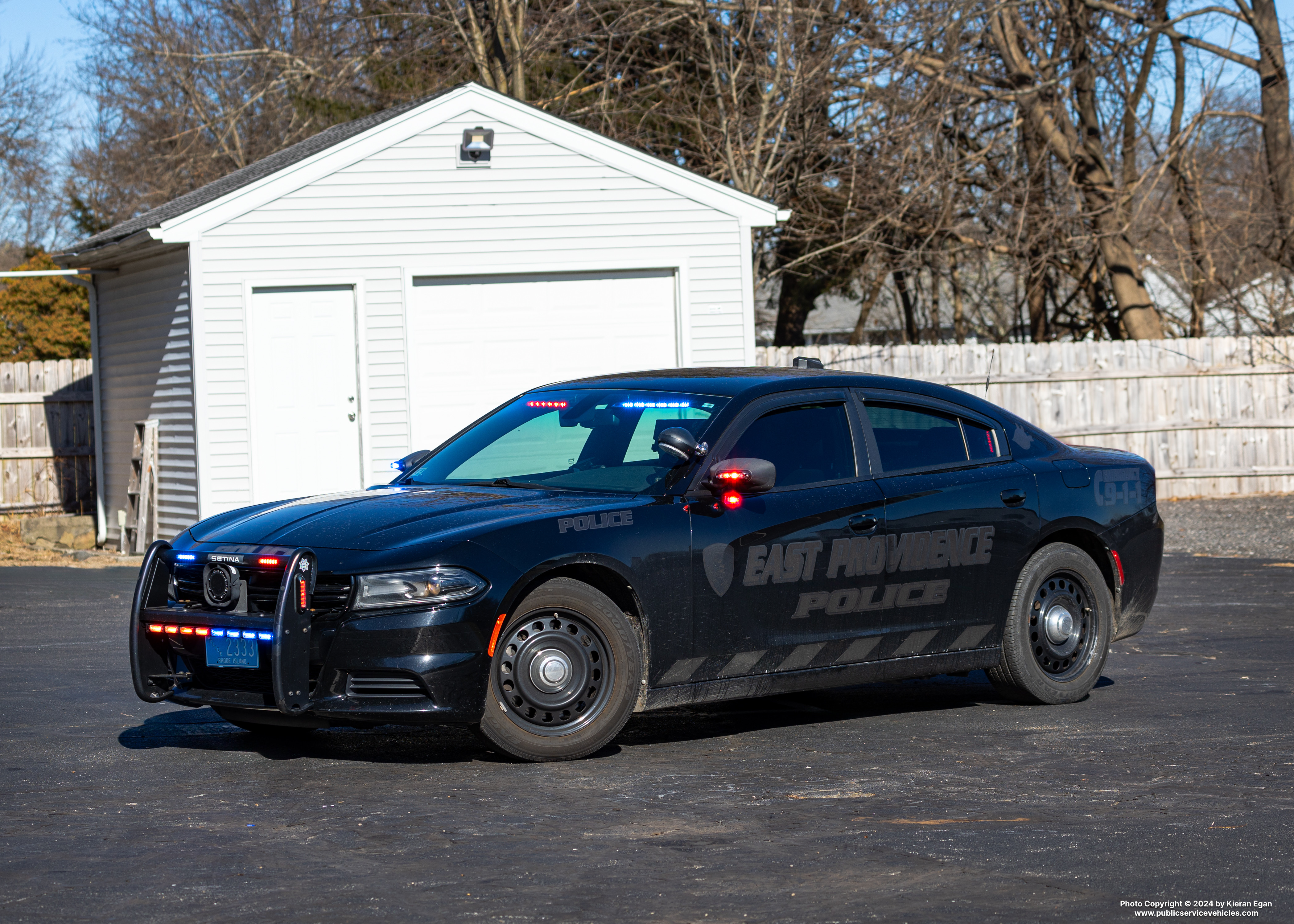 A photo  of East Providence Police
            Car [2]32, a 2018 Dodge Charger             taken by Kieran Egan