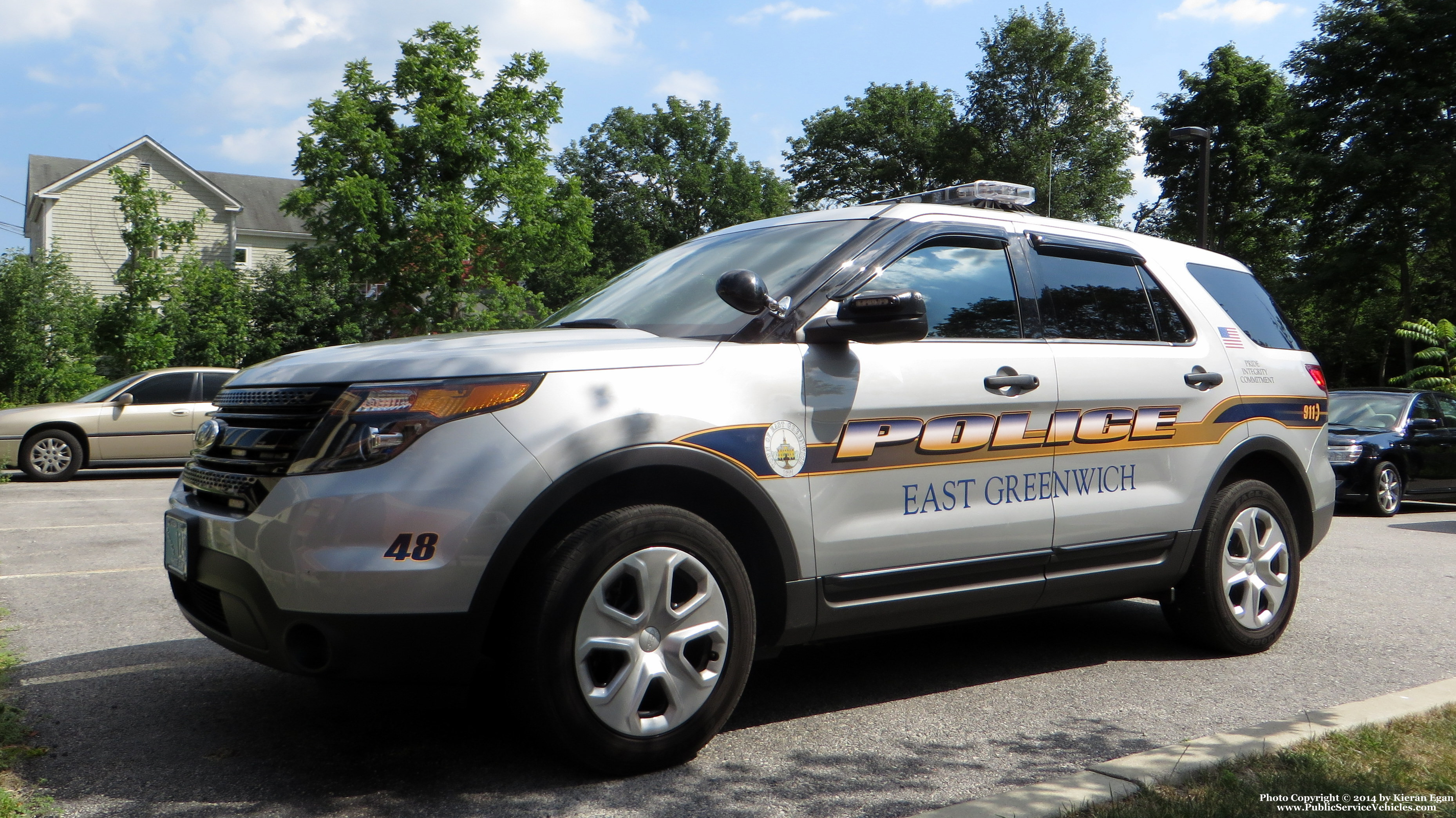A photo  of East Greenwich Police
            Cruiser 1248, a 2014 Ford Police Interceptor Utility/2014 Ford Police Interceptor Utility             taken by Kieran Egan