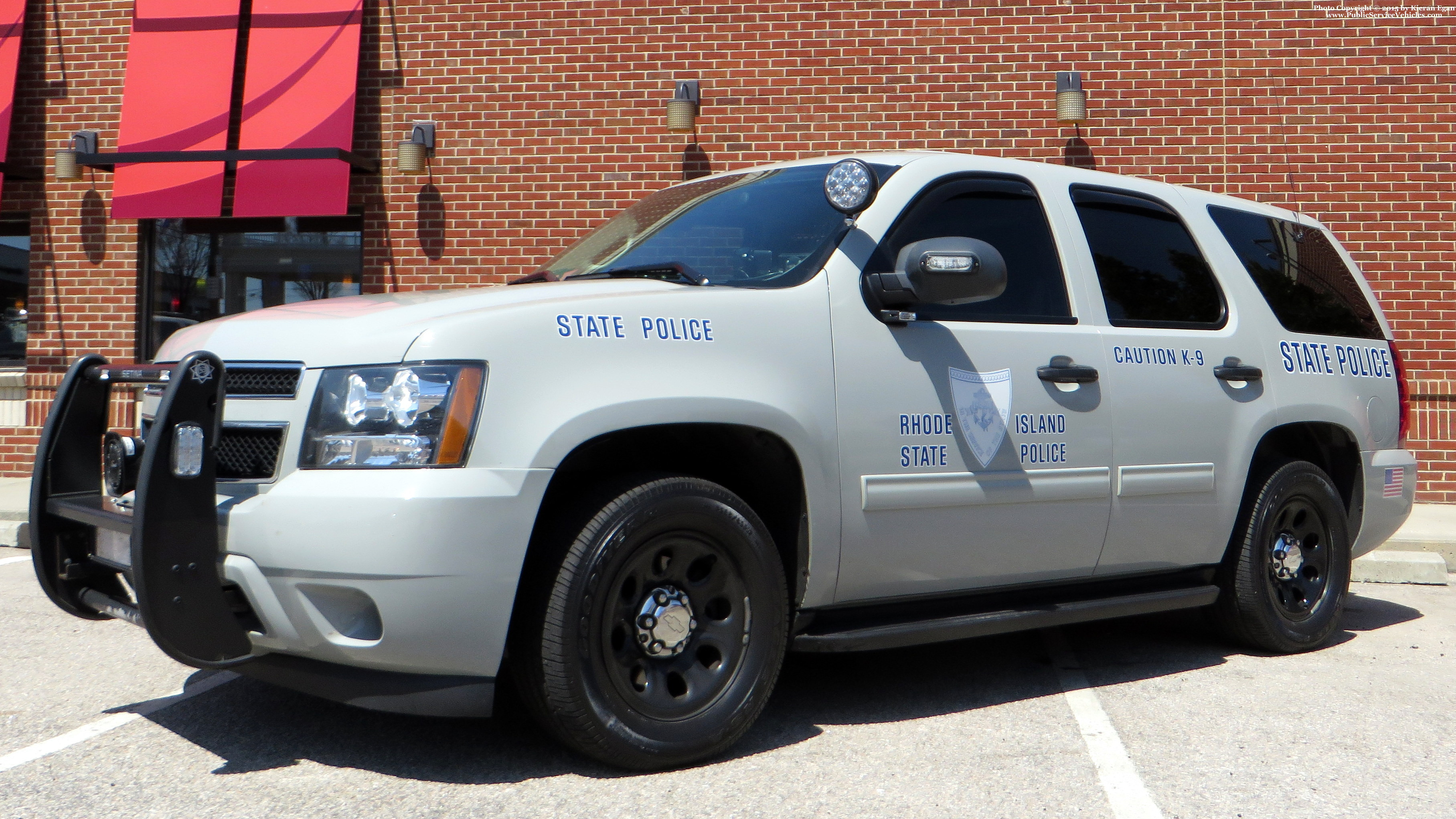 A photo  of Rhode Island State Police
            Cruiser 240, a 2013 Chevrolet Tahoe             taken by Kieran Egan