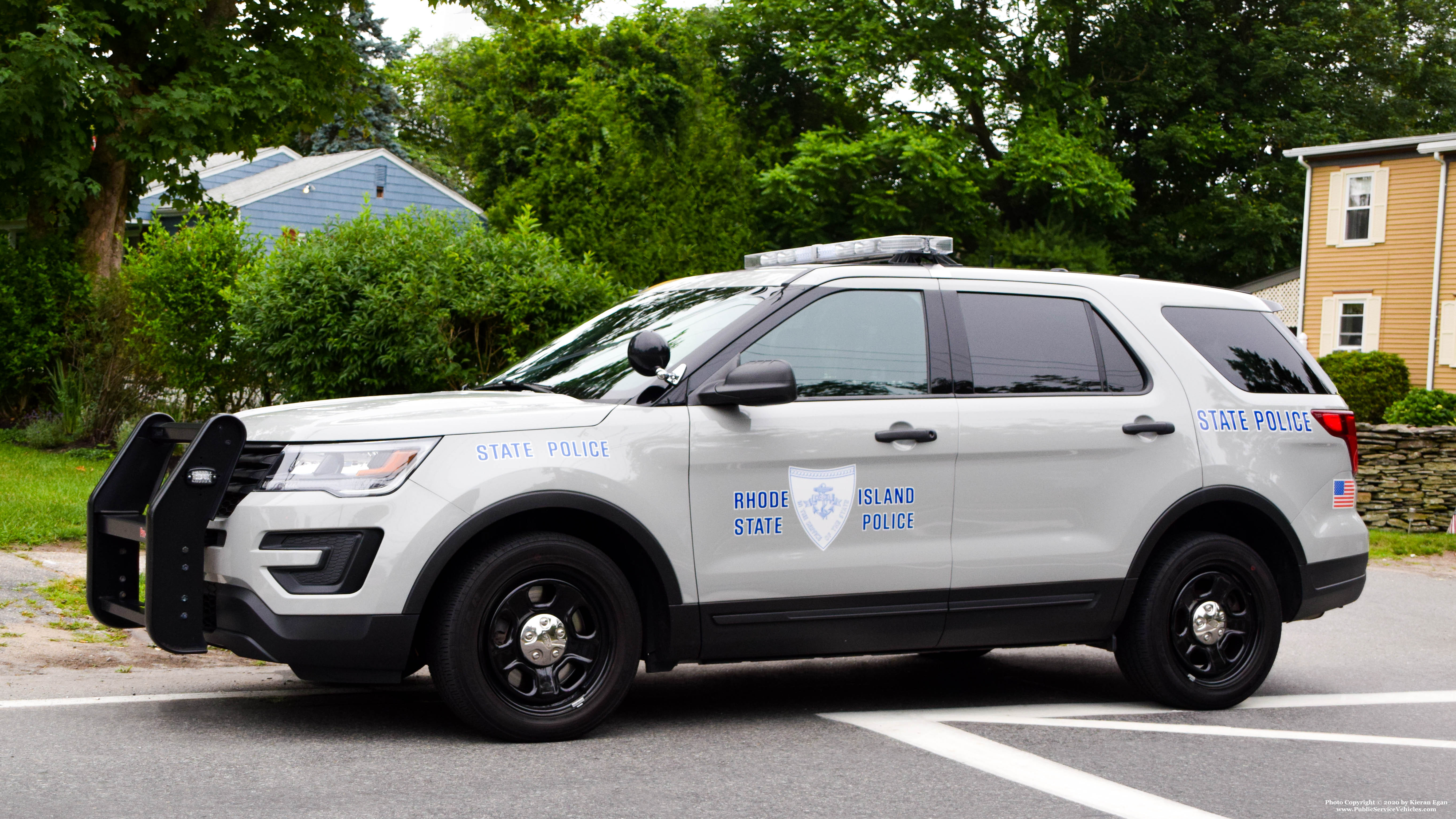 A photo  of Rhode Island State Police
            Cruiser 94, a 2018 Ford Police Interceptor Utility             taken by Kieran Egan