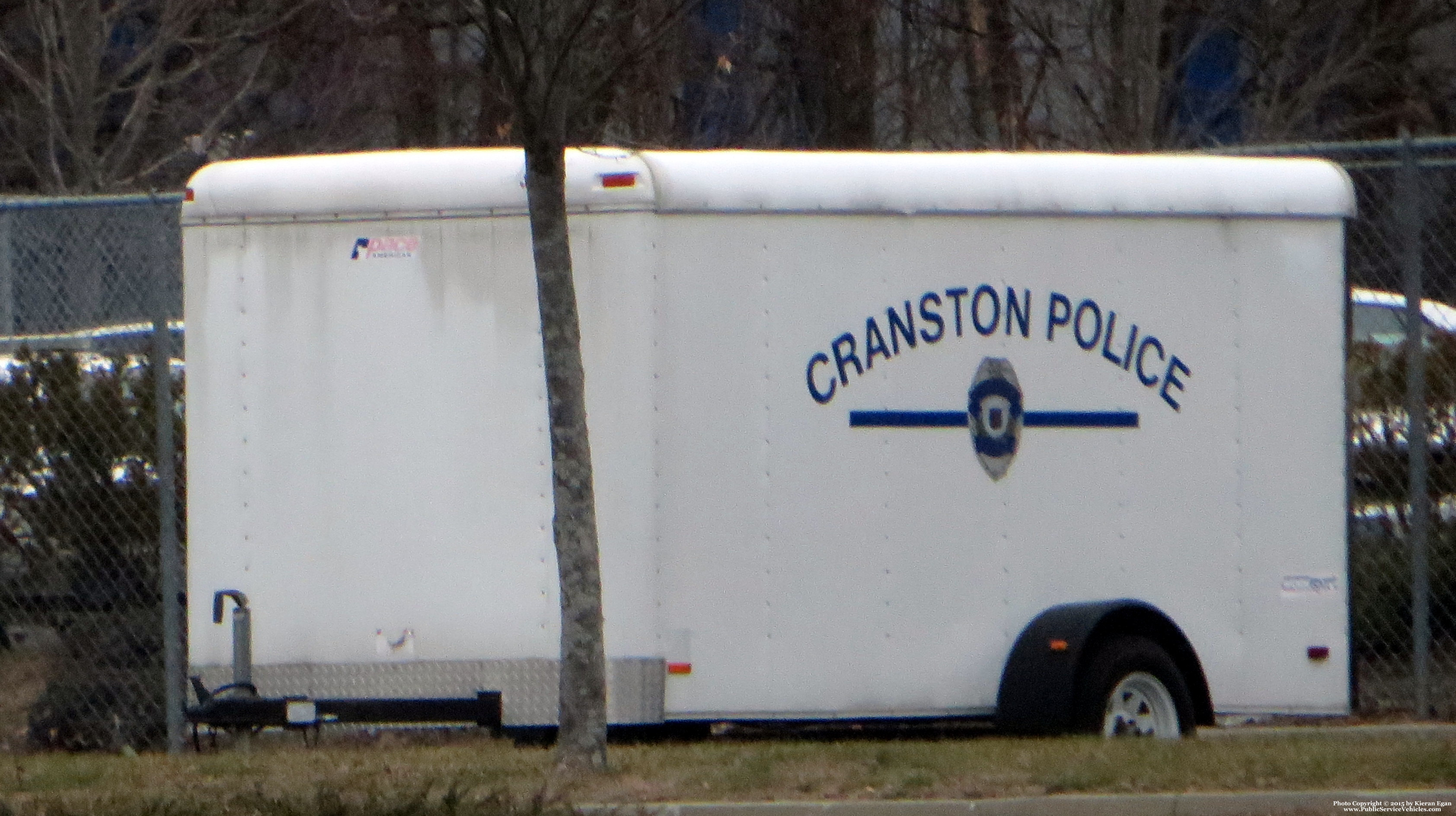 A photo  of Cranston Police
            Trailer, a 2000-2015 Trailer             taken by Kieran Egan