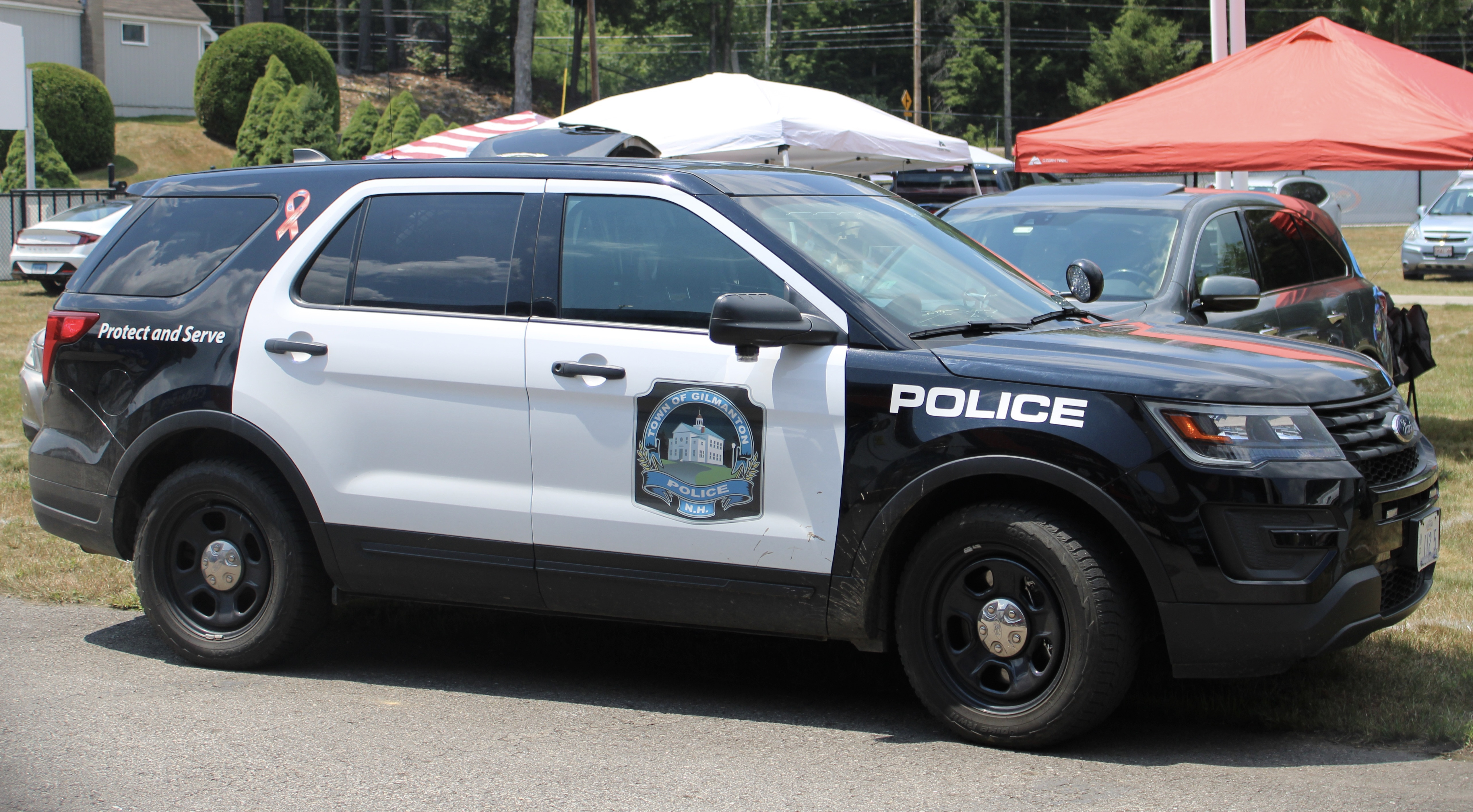 A photo  of Gilmanton Police
            Car 5, a 2018-2019 Ford Police Interceptor Utility             taken by @riemergencyvehicles