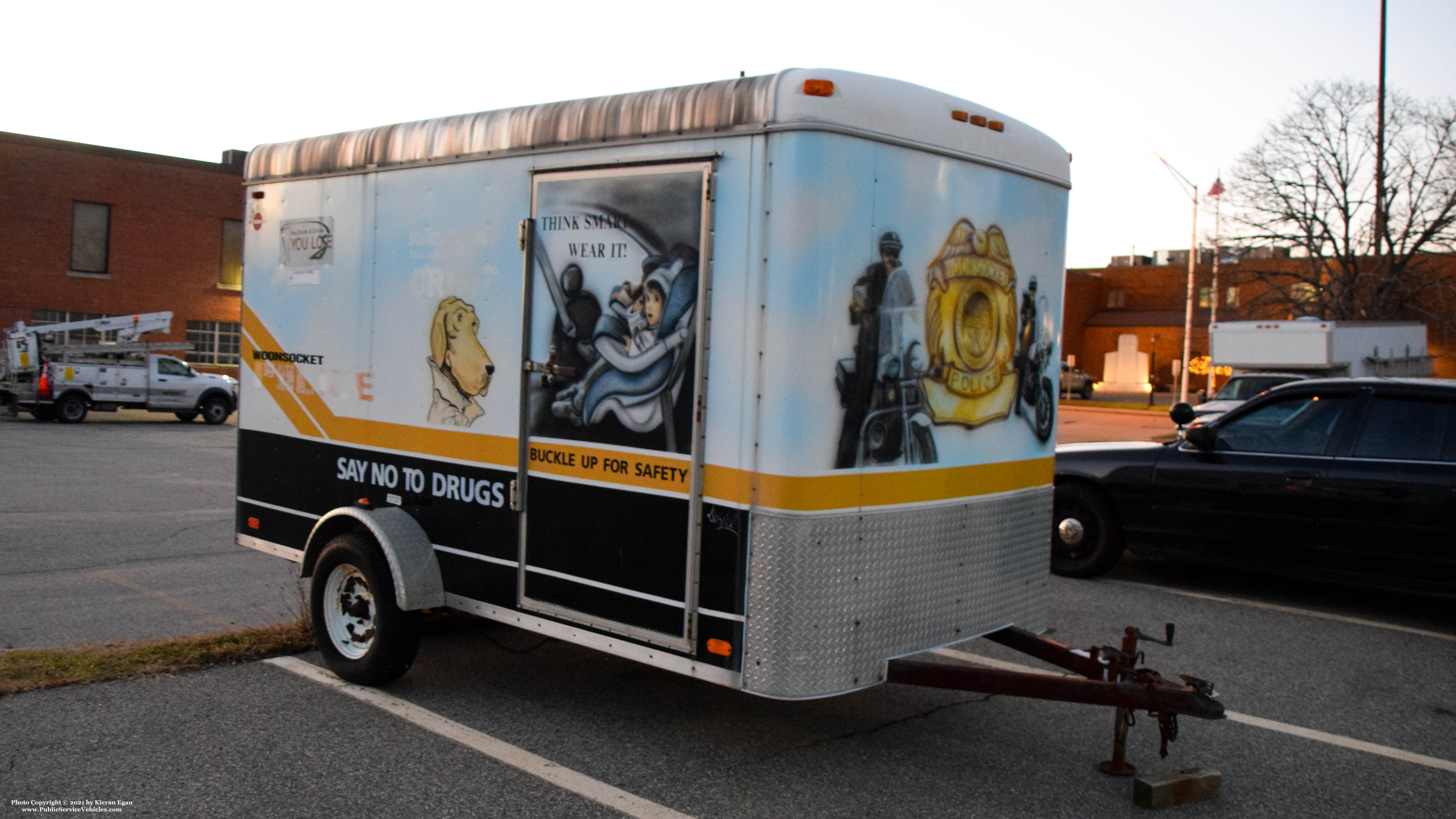 A photo  of Woonsocket Police
            Trailer, a 1990-2010 Trailer             taken by Kieran Egan