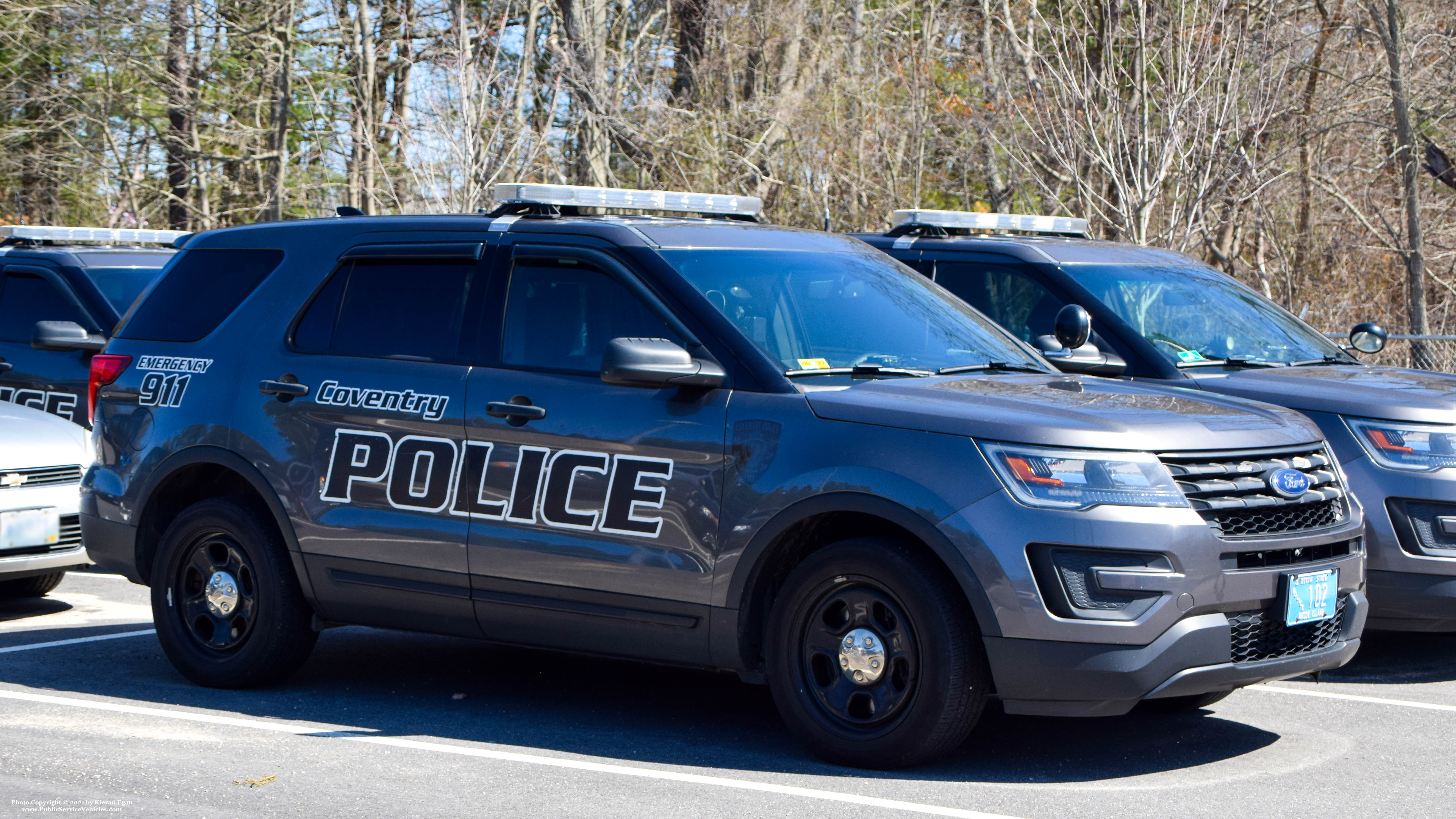 A photo  of Coventry Police
            Cruiser 102, a 2016-2017 Ford Police Interceptor Utility             taken by Kieran Egan