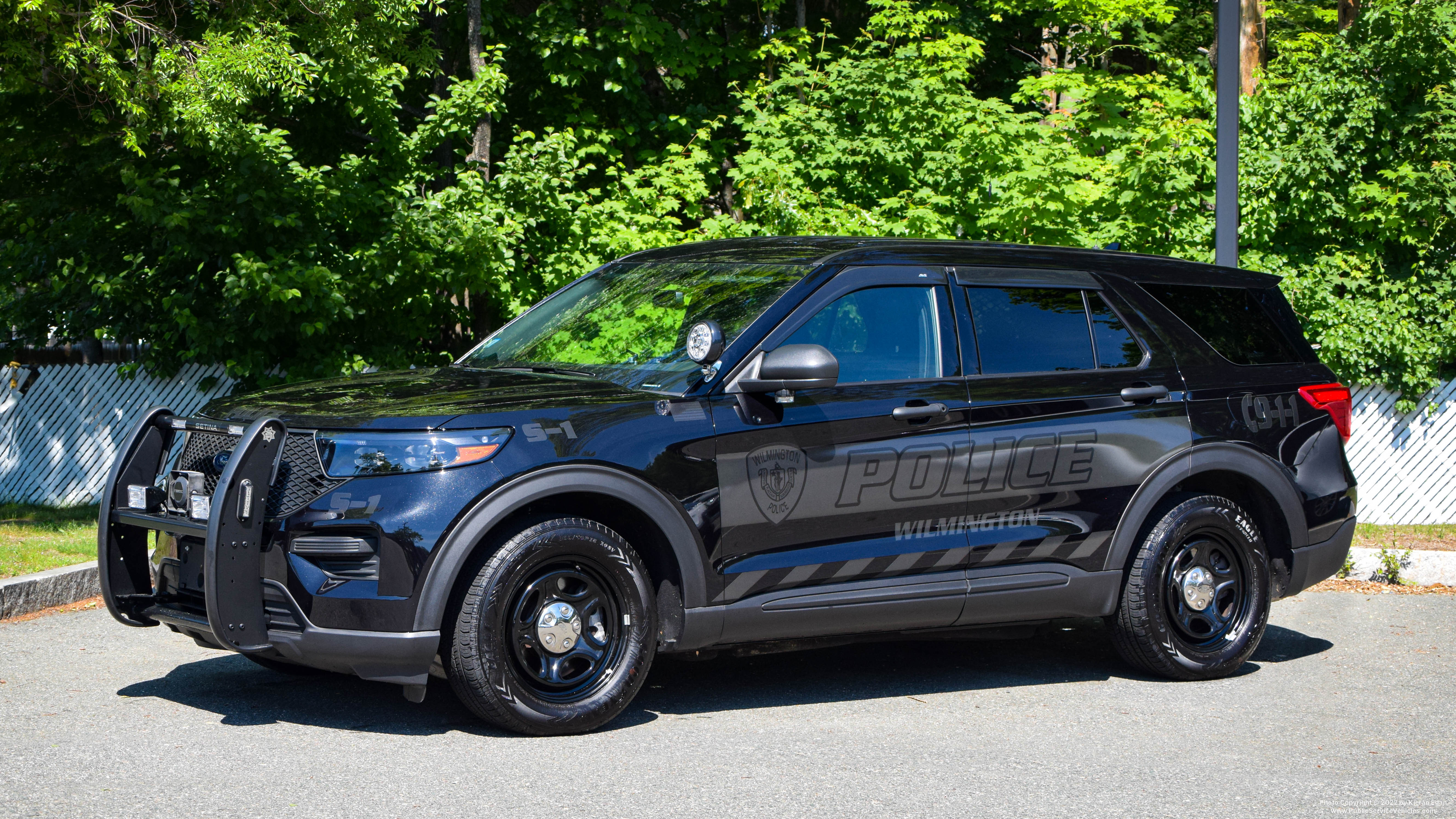 A photo  of Wilmington Police
            Cruiser S-1, a 2020 Ford Police Interceptor Utility             taken by Kieran Egan