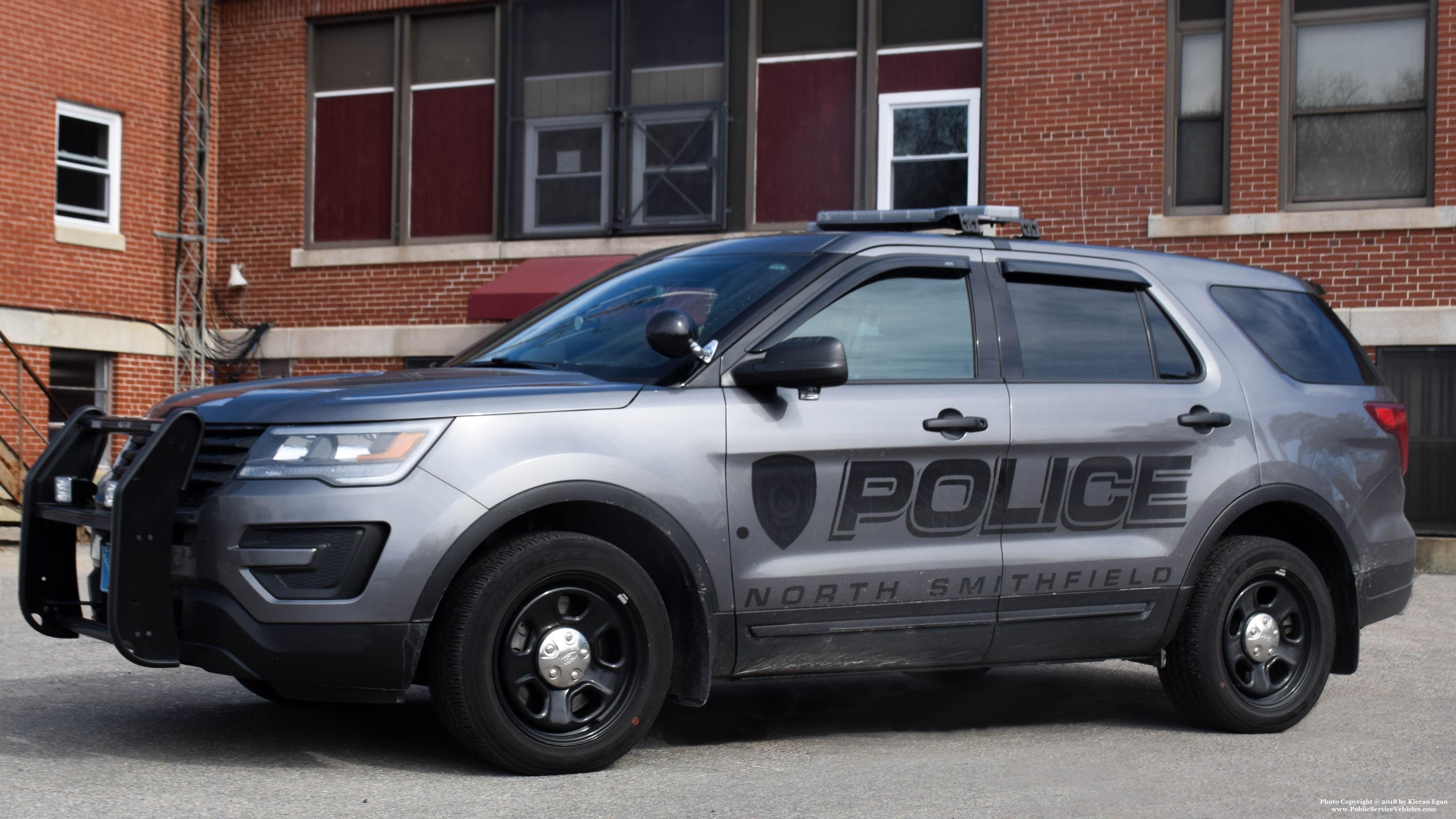 A photo  of North Smithfield Police
            Cruiser 5118, a 2017 Ford Police Interceptor Utility             taken by Kieran Egan