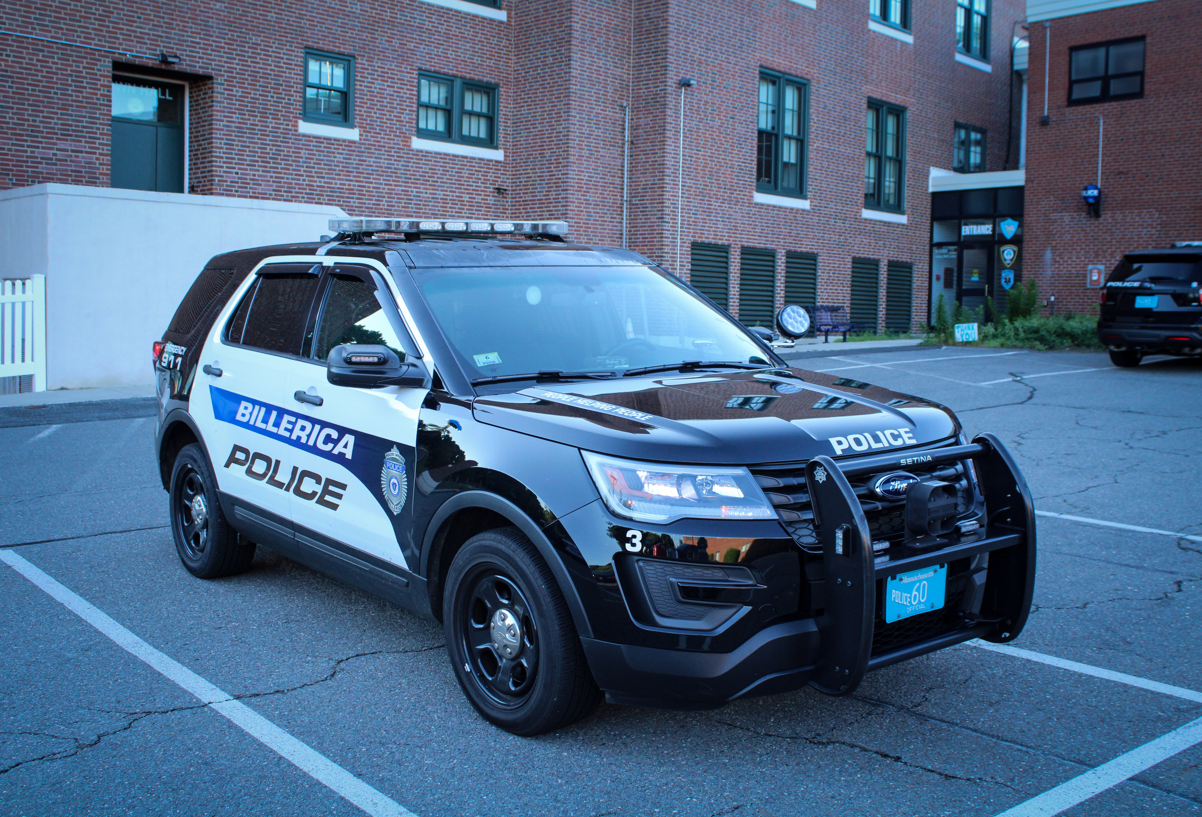 A photo  of Billerica Police
            Car 3, a 2016-2019 Ford Police Interceptor Utility             taken by Nicholas You
