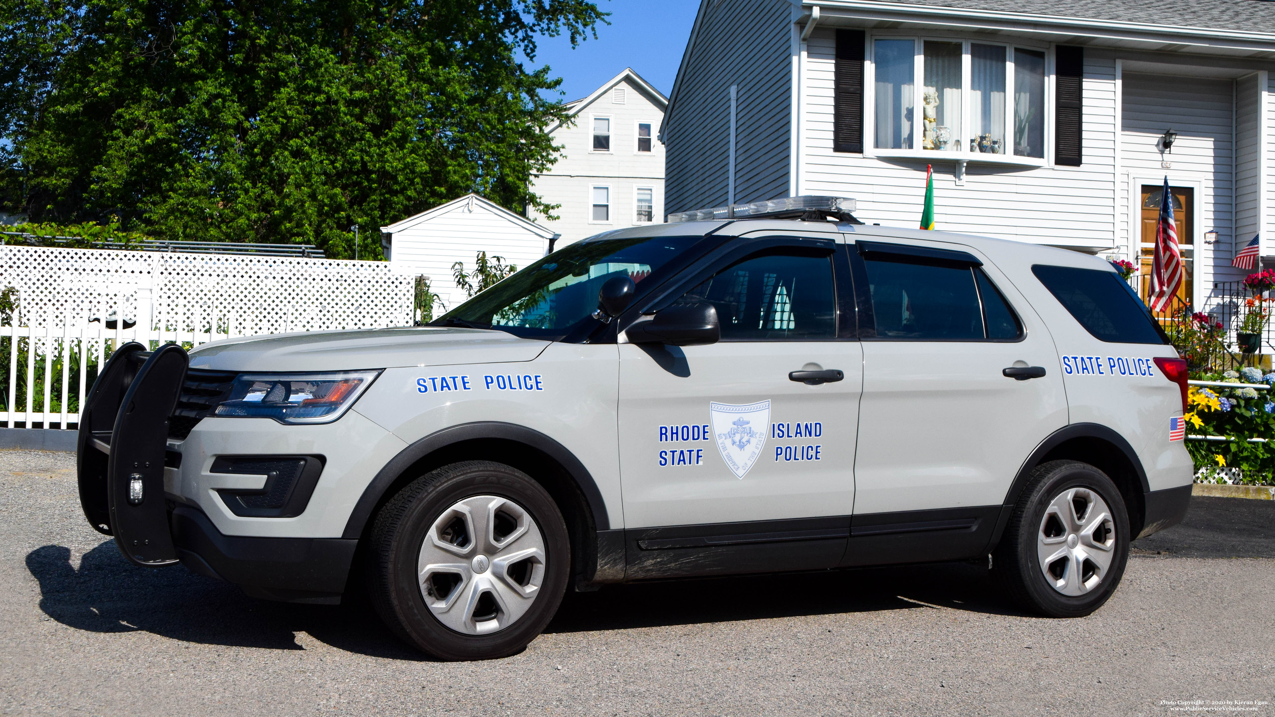 A photo  of Rhode Island State Police
            Cruiser 247, a 2017 Ford Police Interceptor Utility             taken by Kieran Egan