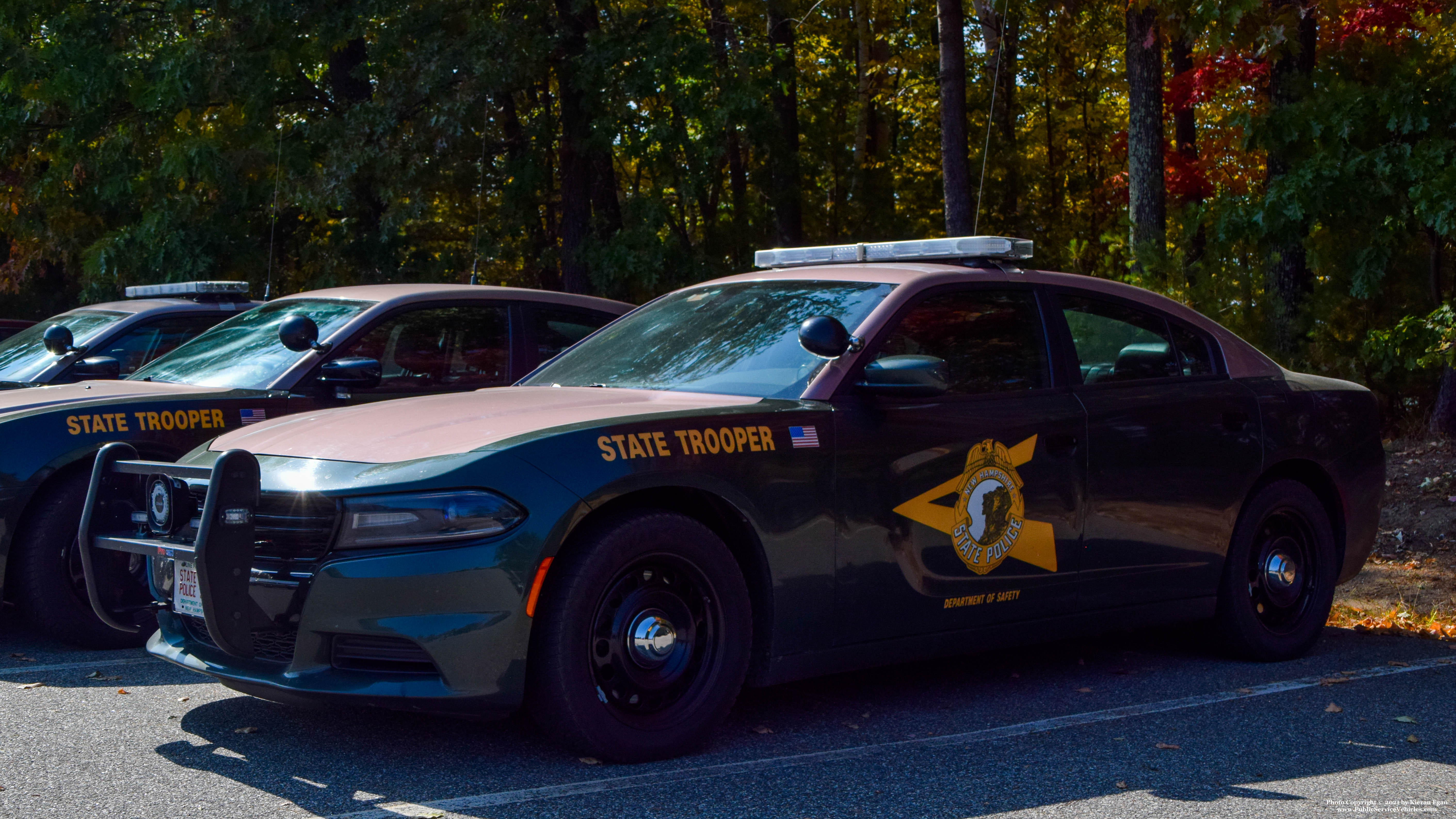 A photo  of New Hampshire State Police
            Cruiser 130, a 2015-2019 Dodge Charger             taken by Kieran Egan