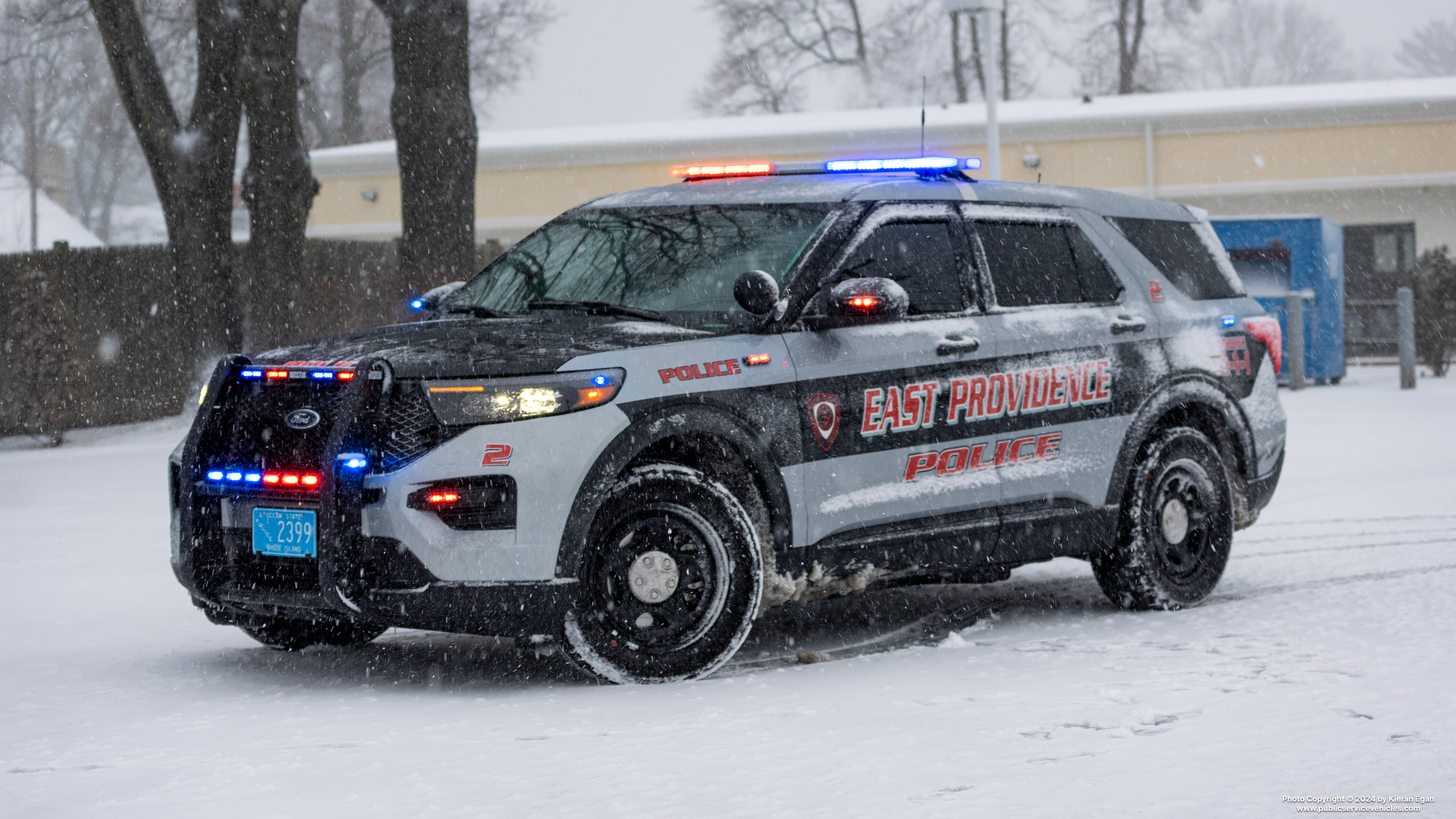 A photo  of East Providence Police
            Car 2, a 2022 Ford Police Interceptor Utility             taken by Kieran Egan