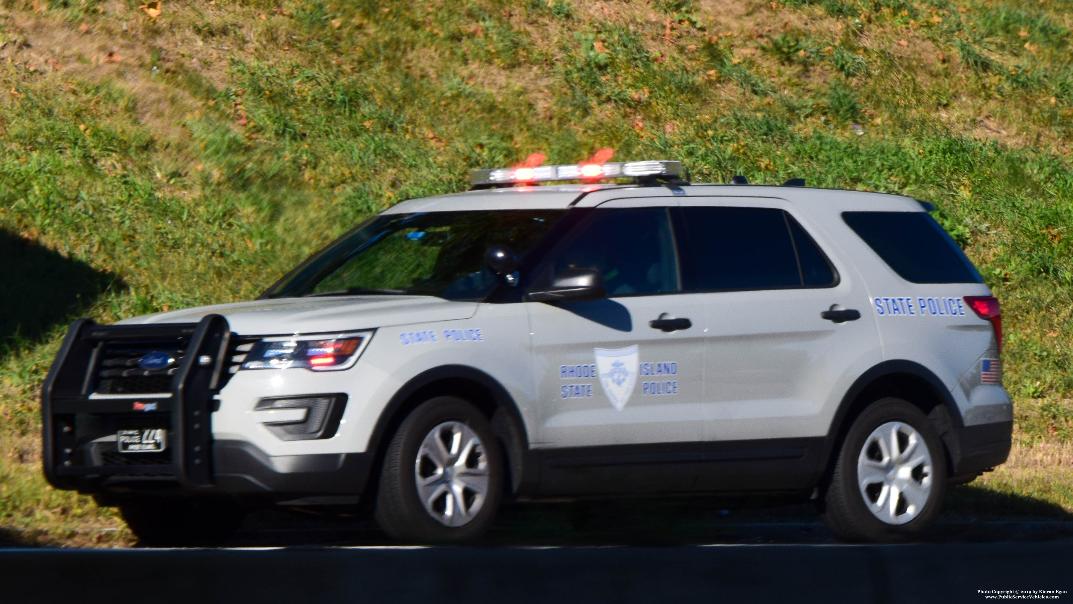 A photo  of Rhode Island State Police
            Cruiser 224, a 2016-2019 Ford Police Interceptor Utility             taken by Kieran Egan