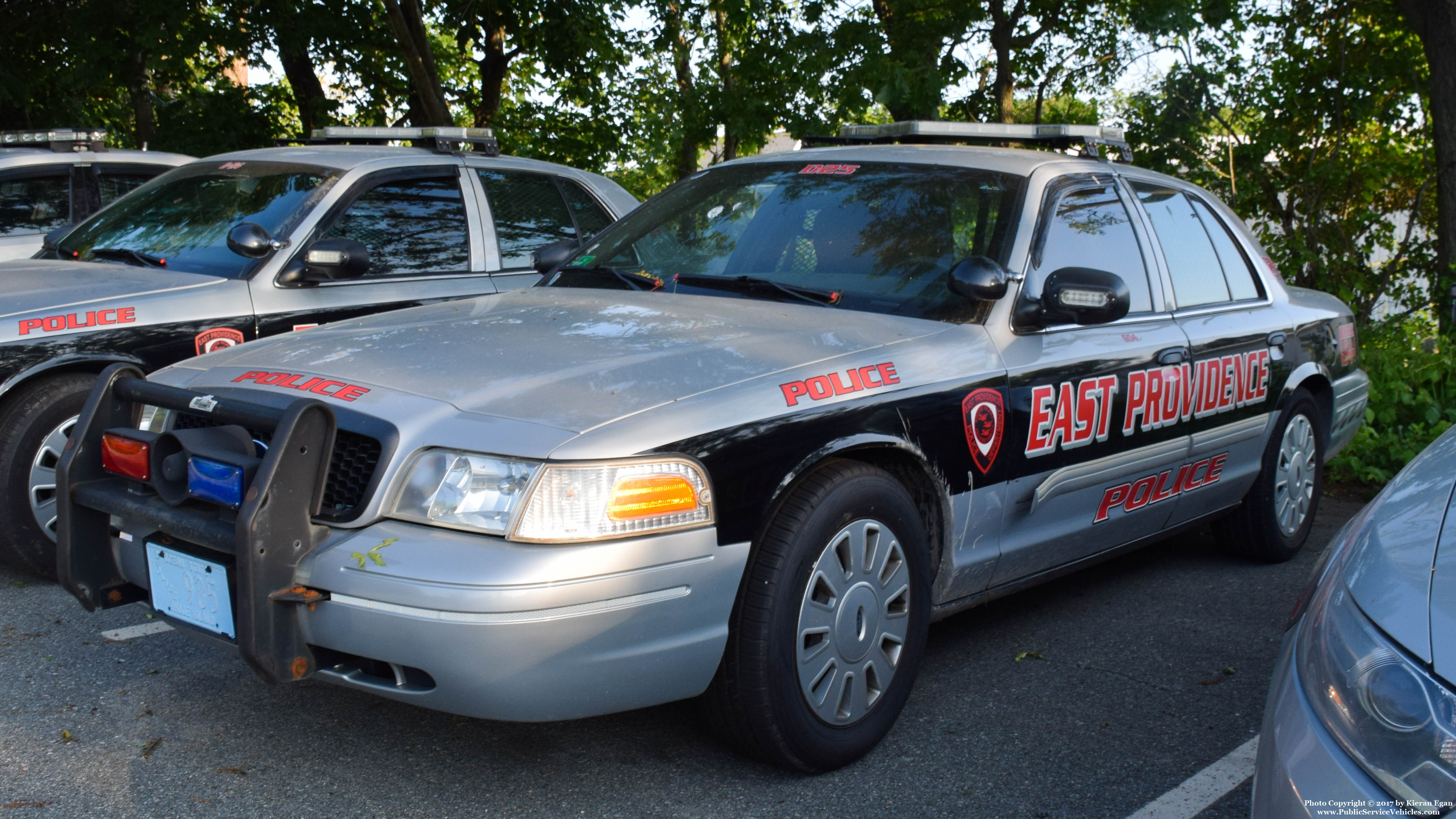 A photo  of East Providence Police
            Car 25, a 2011 Ford Crown Victoria Police Interceptor             taken by Kieran Egan