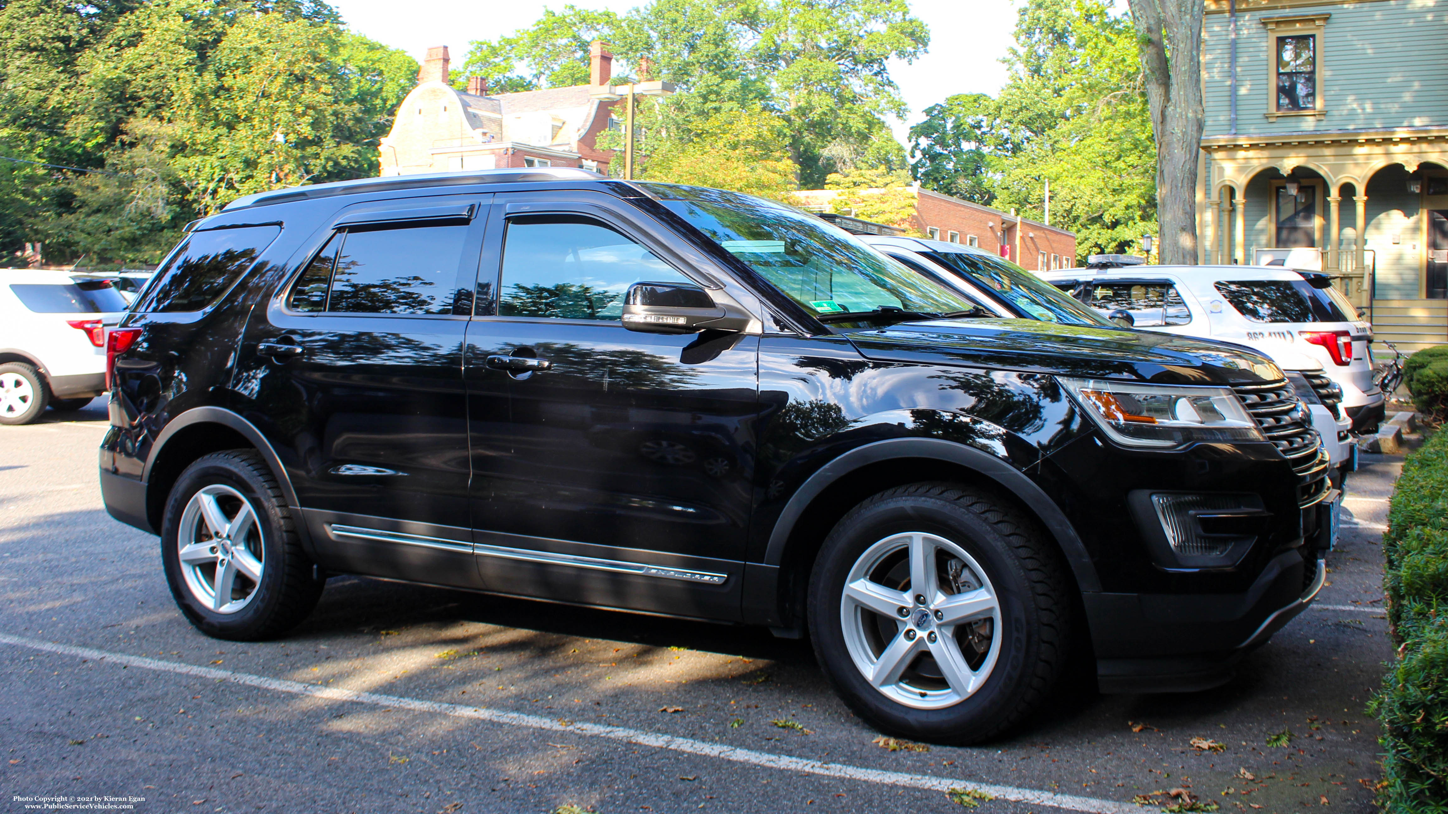 A photo  of Brown University Police
            Unmarked Unit, a 2016-2019 Ford Explorer             taken by Kieran Egan