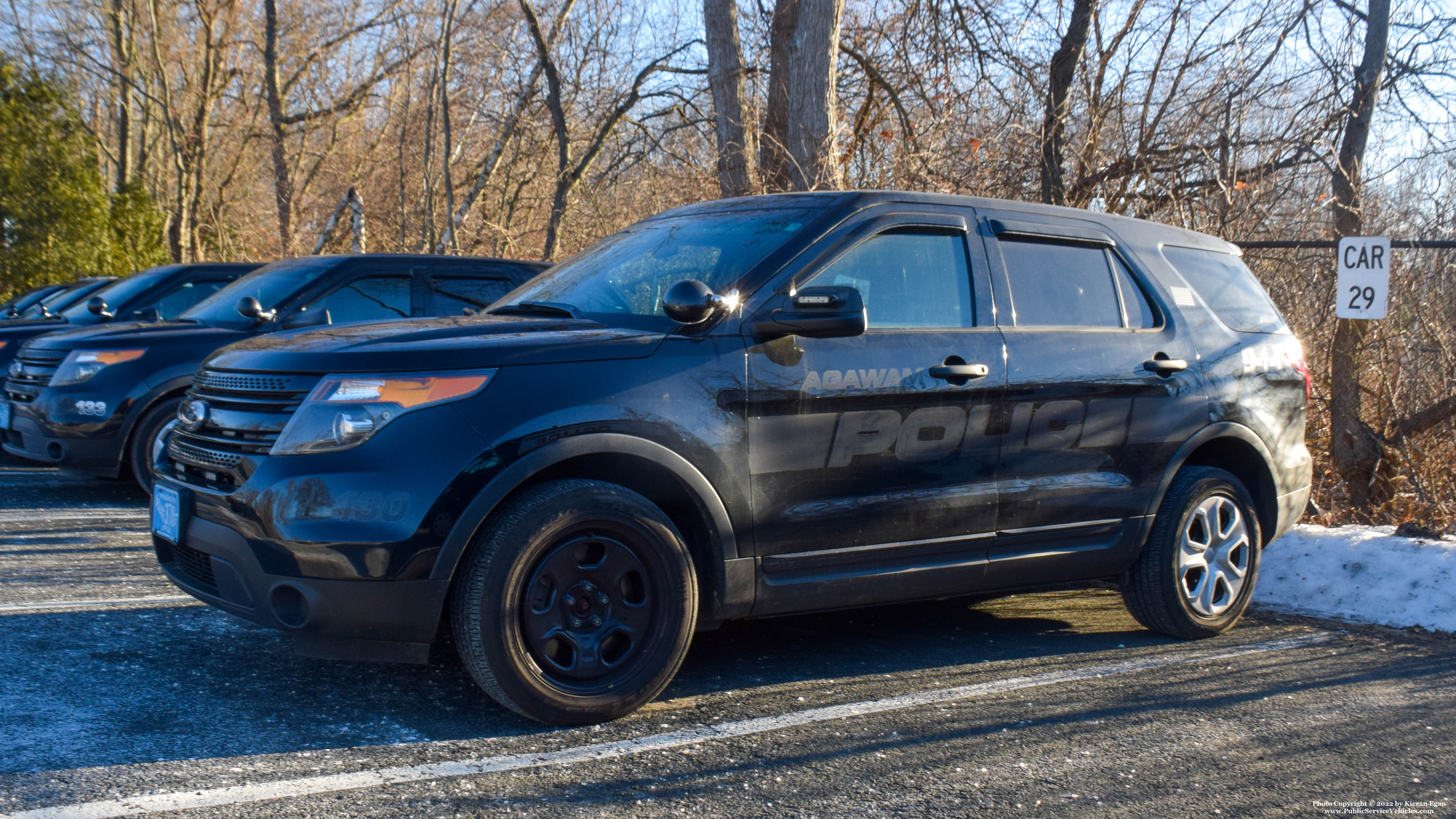 A photo  of Agawam Police
            Cruiser 130, a 2014 Ford Police Interceptor Utility             taken by Kieran Egan