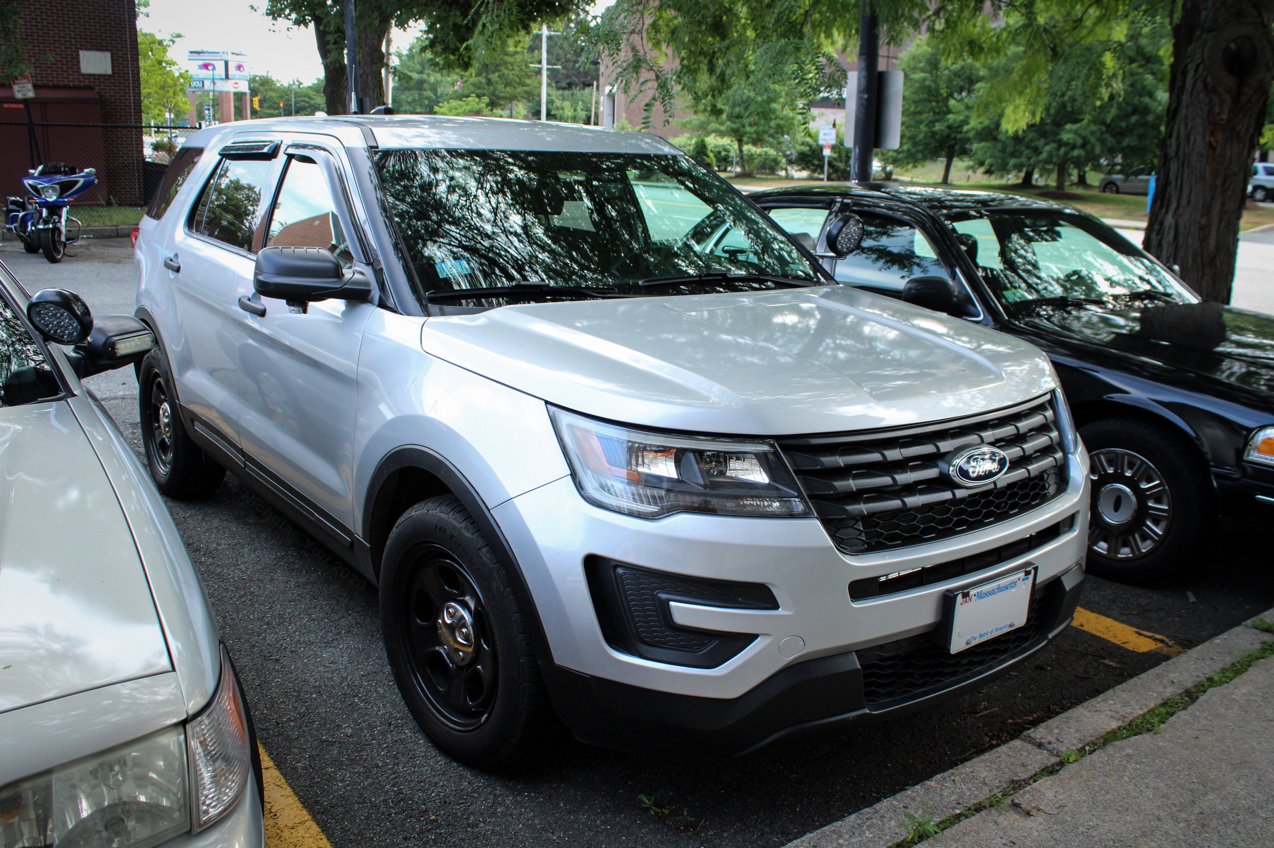 A photo  of Lowell Police
            Unmarked Unit, a 2017 Ford Police Interceptor Utility             taken by Nicholas You