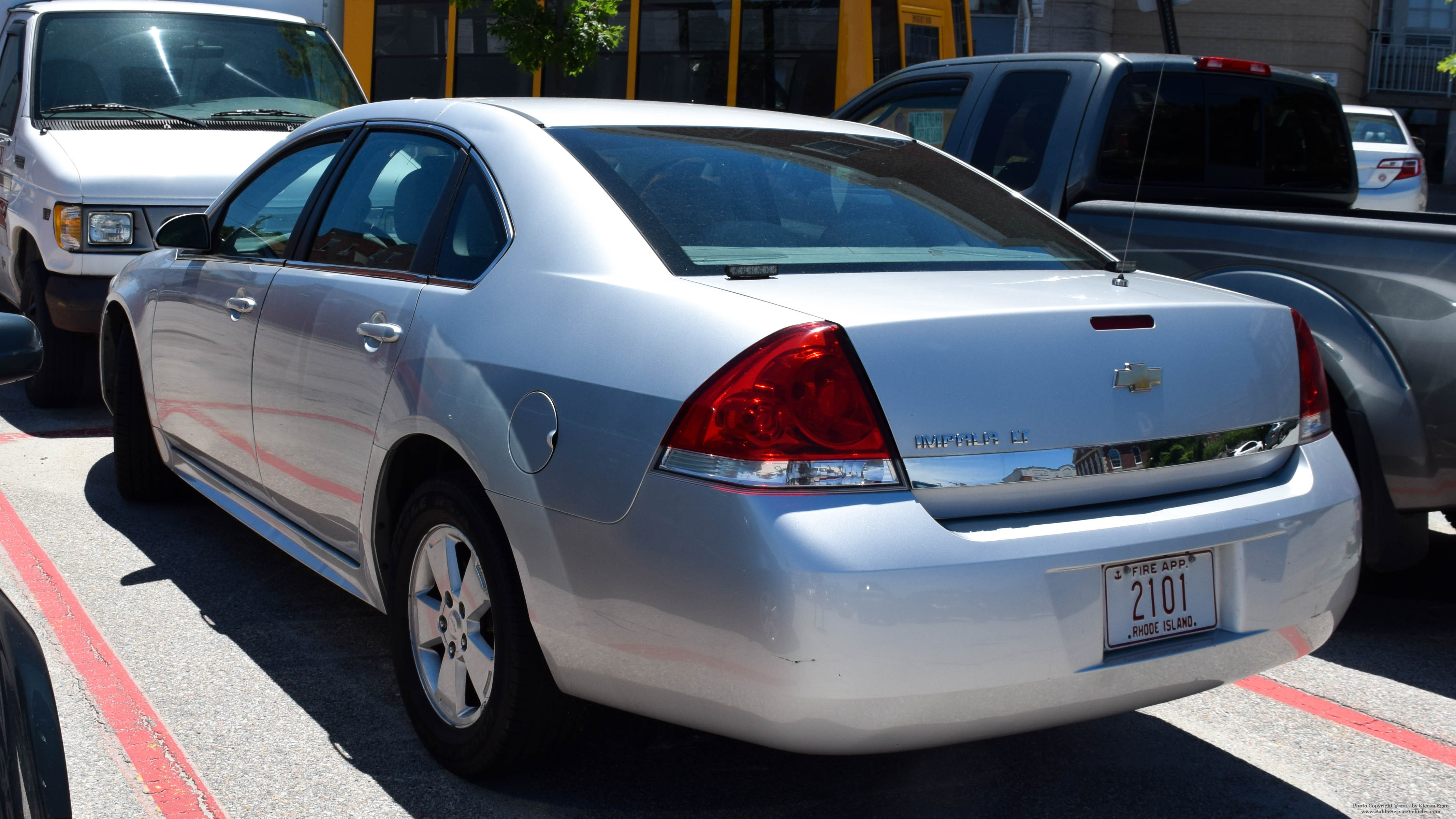 A photo  of Cranston Fire
            Car 26, a 2005-2013 Chevrolet Impala             taken by Kieran Egan