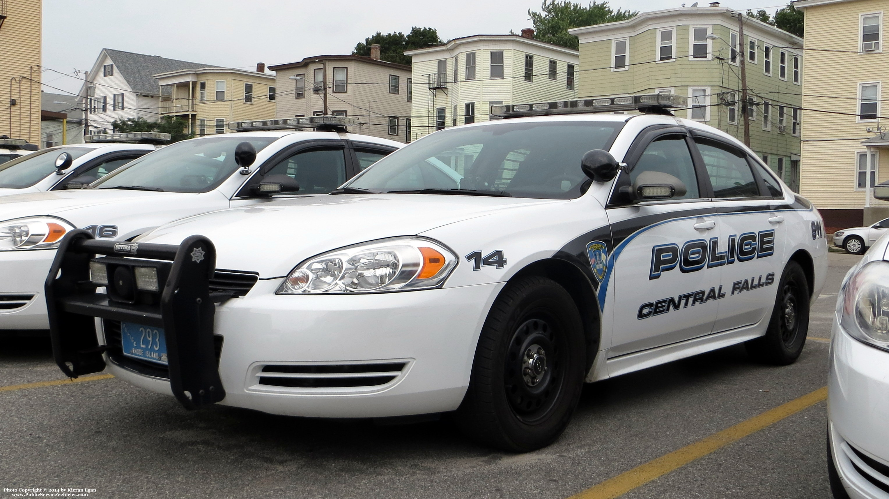 A photo  of Central Falls Police
            Patrol Car 14, a 2014 Chevrolet Impala             taken by Kieran Egan