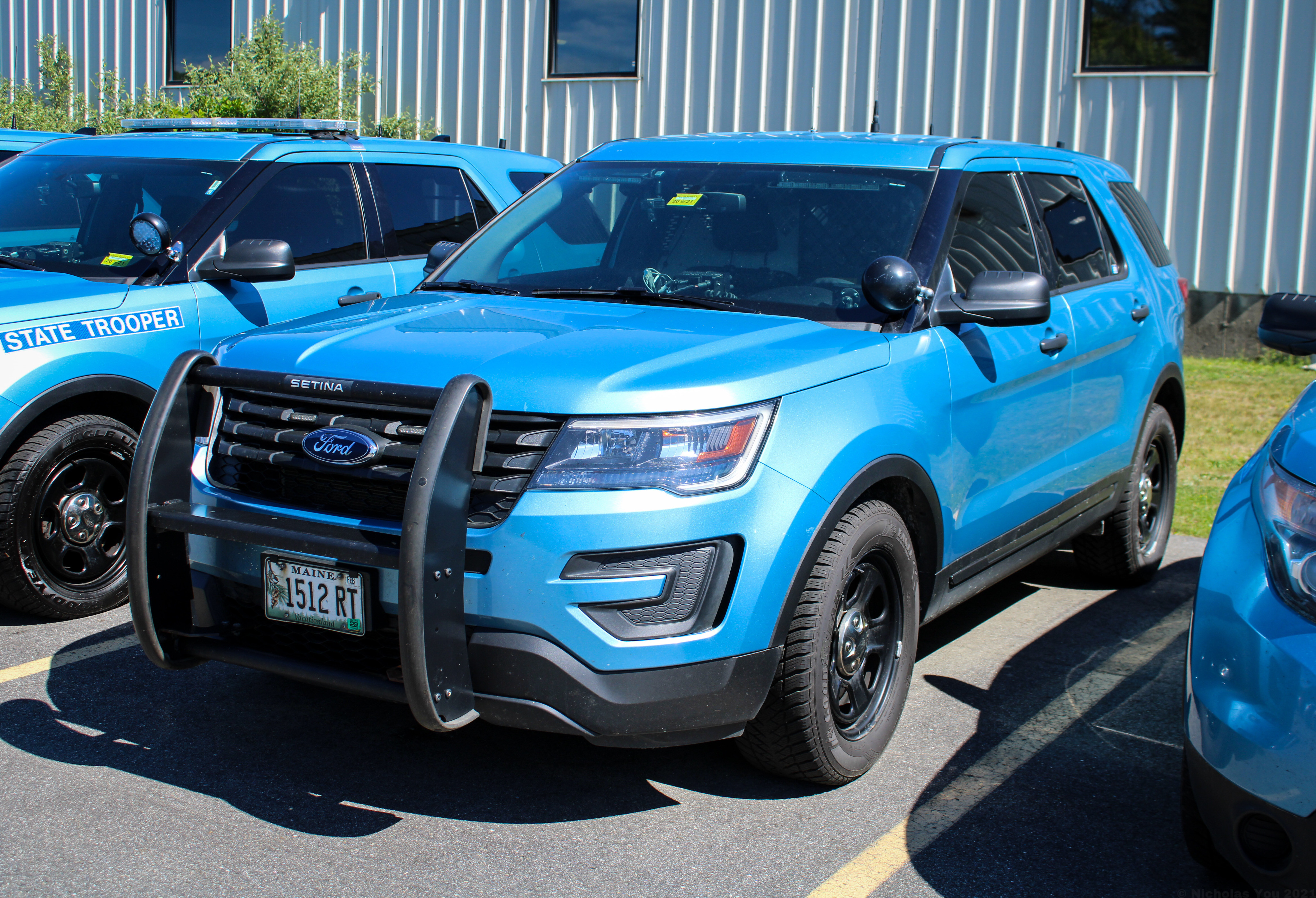 A photo  of Maine State Police
            Unmarked Unit, a 2016-2019 Ford Police Interceptor Utility             taken by Nicholas You