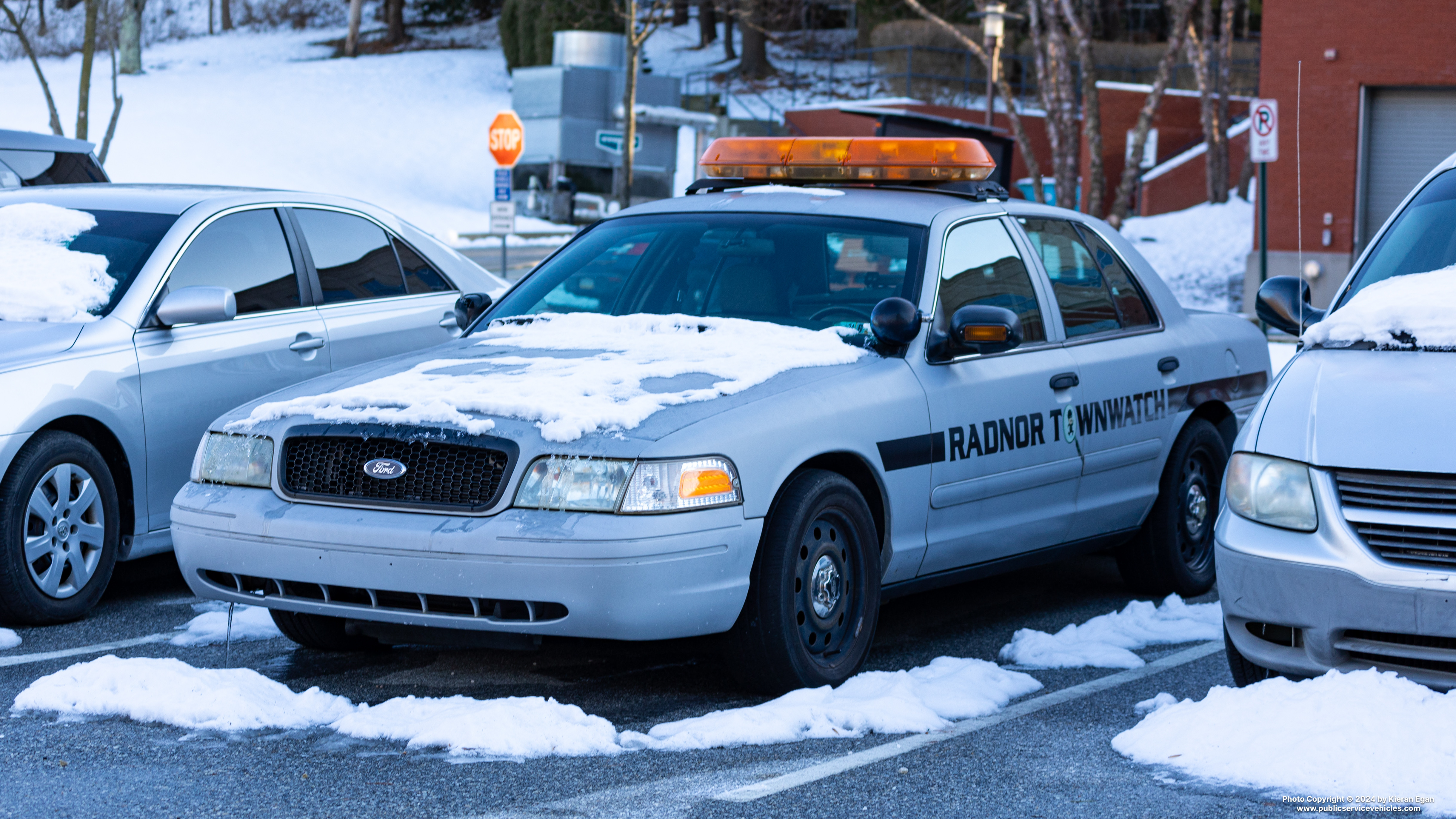 A photo  of Radnor Township Police
            Townwatch Unit, a 2006-2008 Ford Crown Victoria Police Interceptor             taken by Kieran Egan