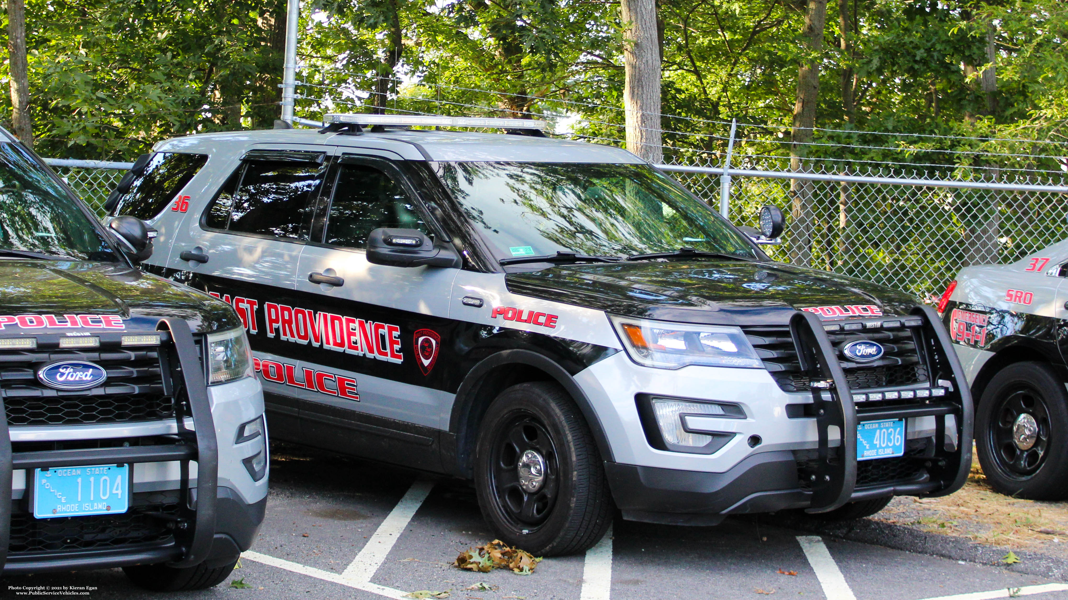 A photo  of East Providence Police
            Car 36, a 2018 Ford Police Interceptor Utility             taken by Kieran Egan