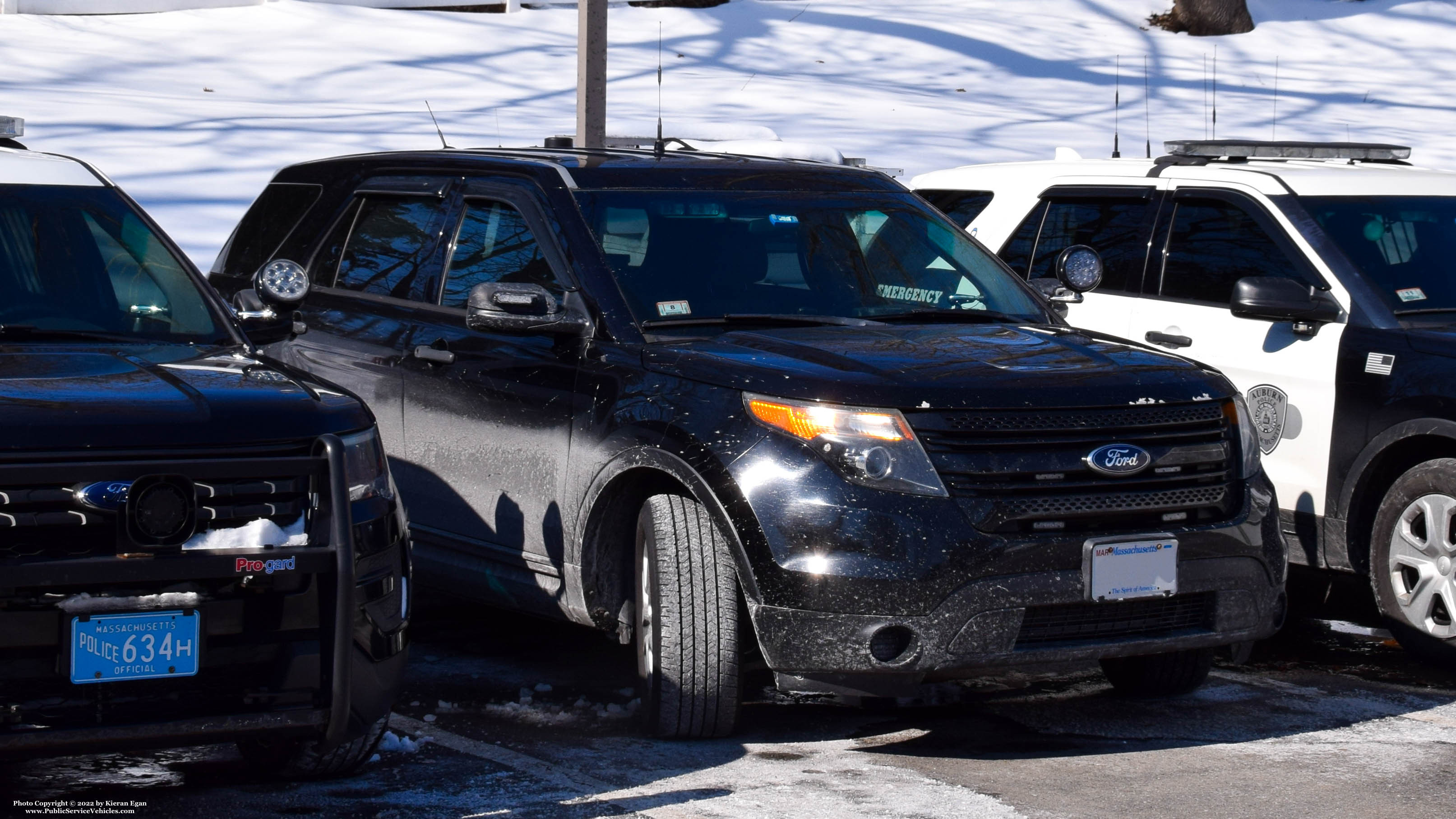 A photo  of Auburn Police
            Car 4, a 2013-2015 Ford Police Interceptor Utility             taken by Kieran Egan