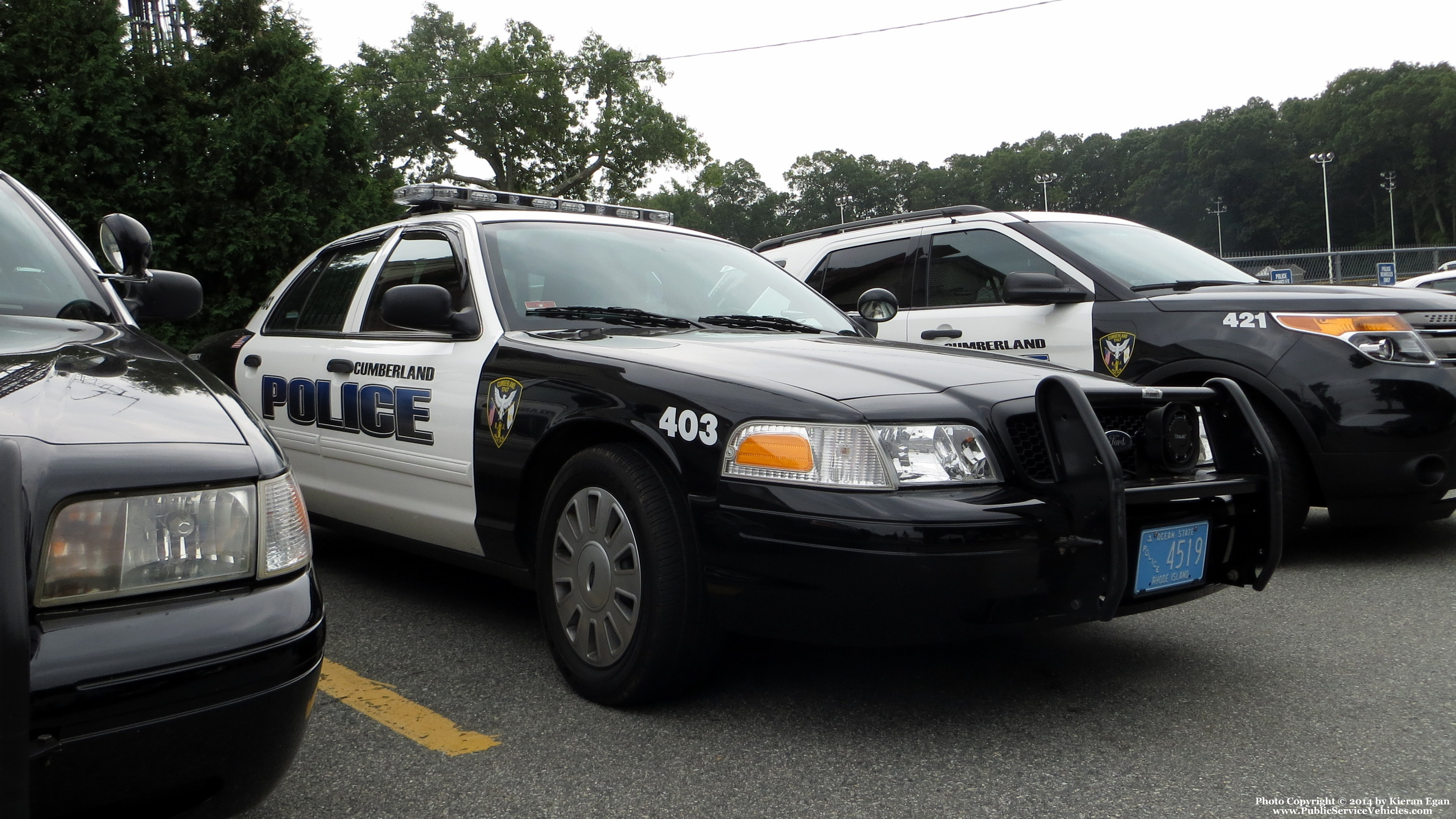 A photo  of Cumberland Police
            Cruiser 403, a 2009-2011 Ford Crown Victoria Police Interceptor             taken by Kieran Egan