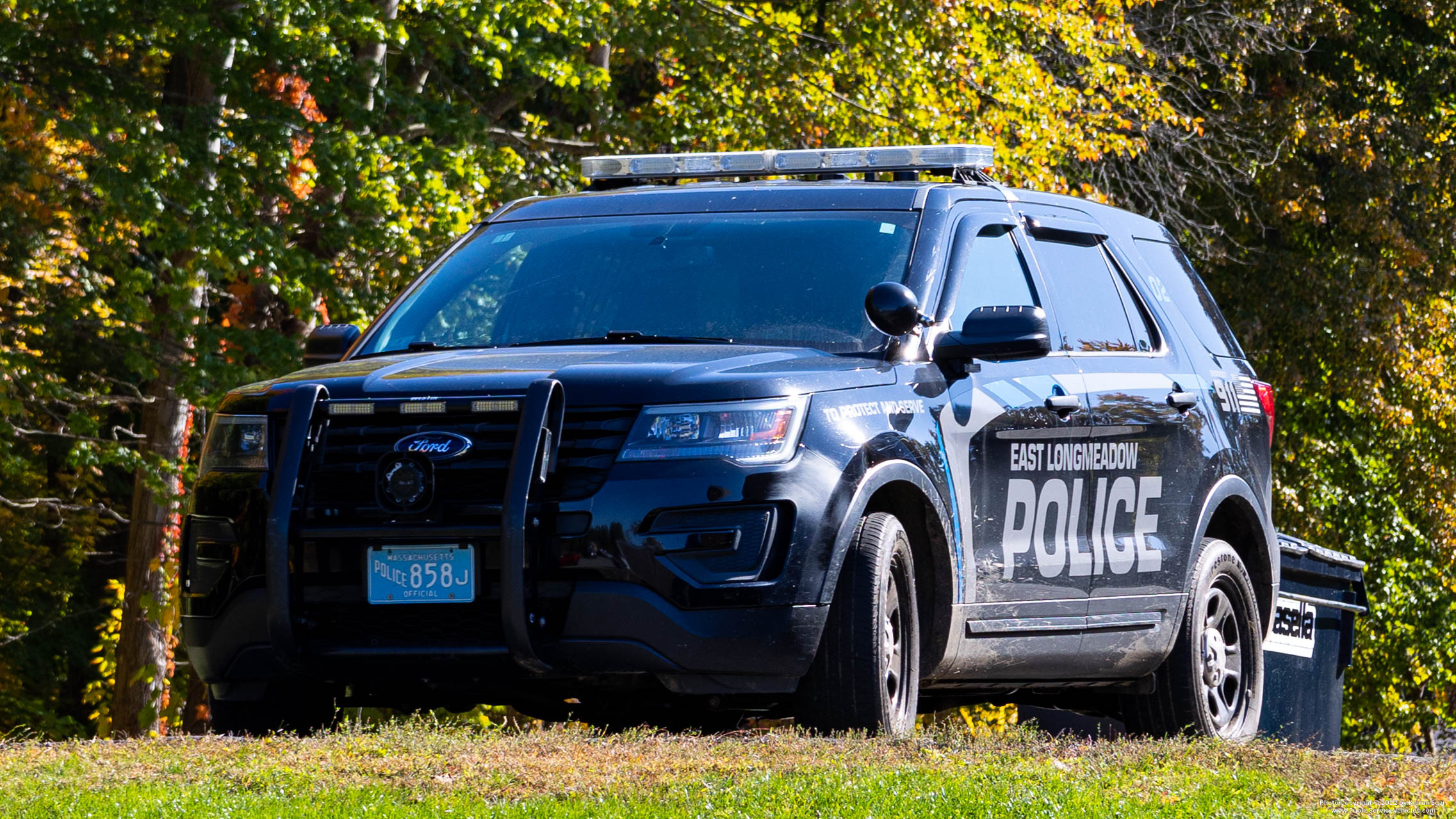 A photo  of East Longmeadow Police
            Car 2, a 2017 Ford Police Interceptor Utility             taken by Kieran Egan