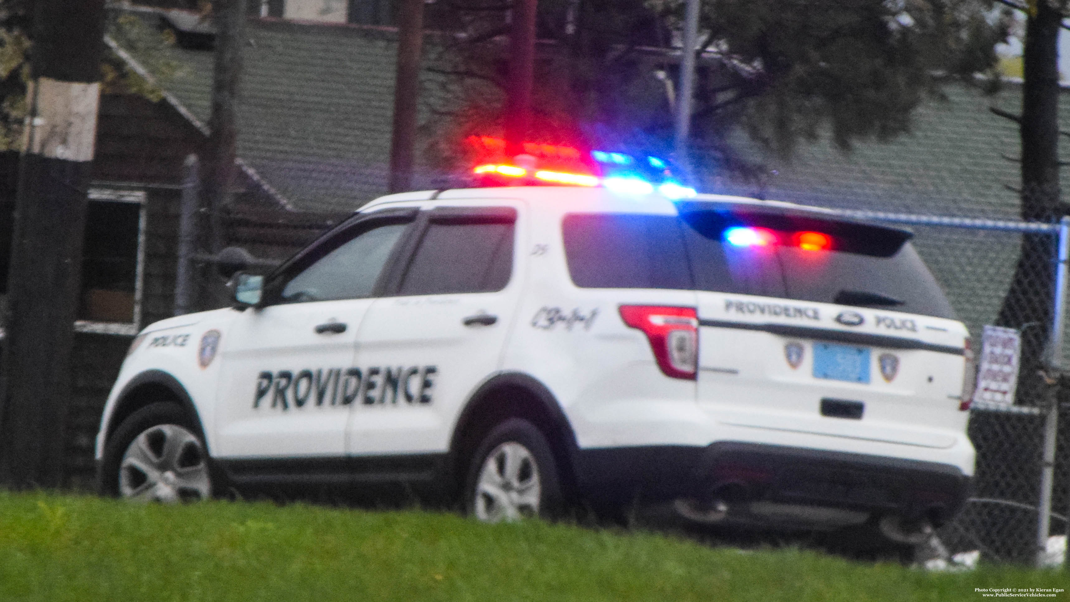 A photo  of Providence Police
            Cruiser 503, a 2015 Ford Police Interceptor Utility             taken by Kieran Egan