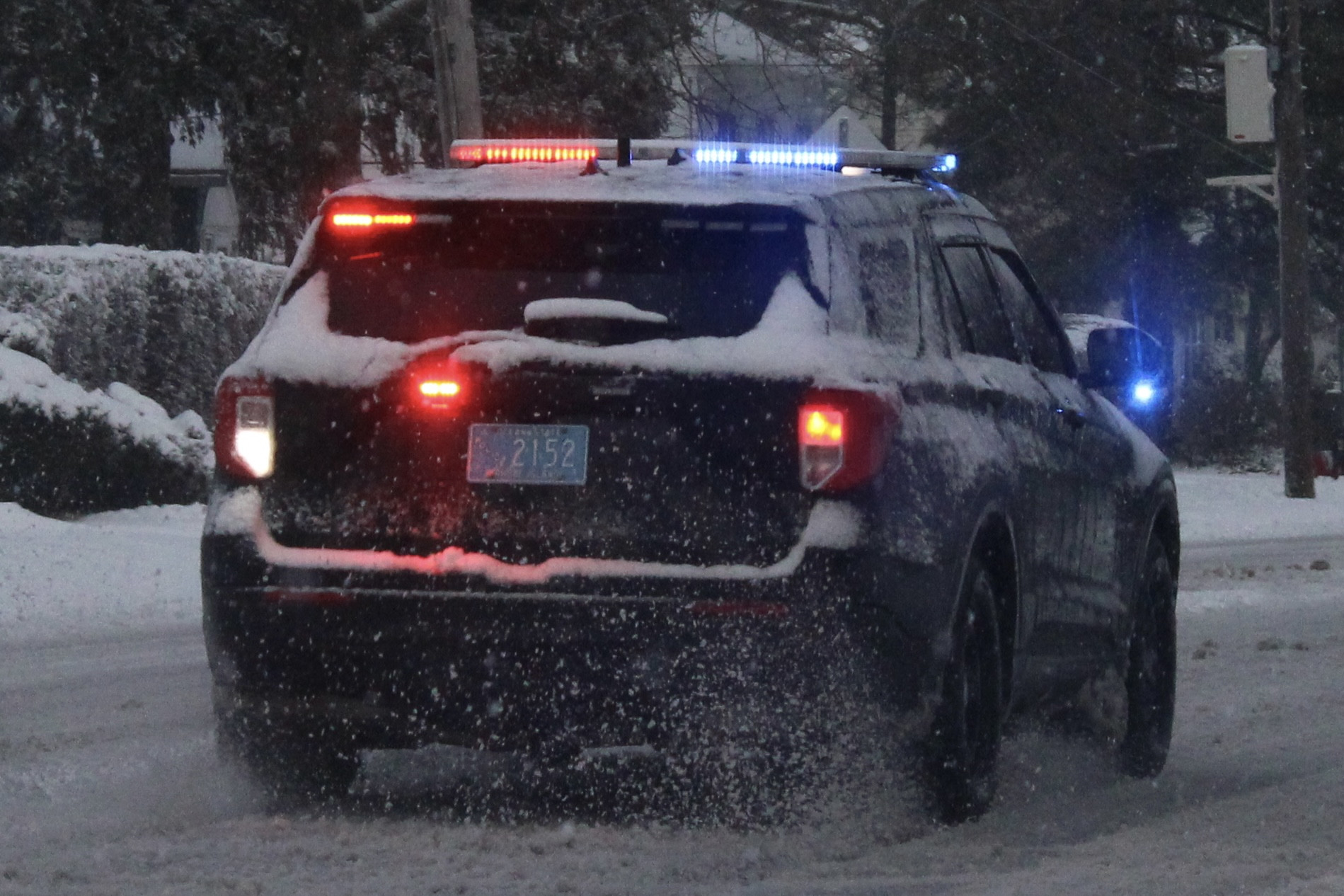 A photo  of Warwick Police
            Cruiser P-9, a 2022 Ford Police Interceptor Utility             taken by @riemergencyvehicles