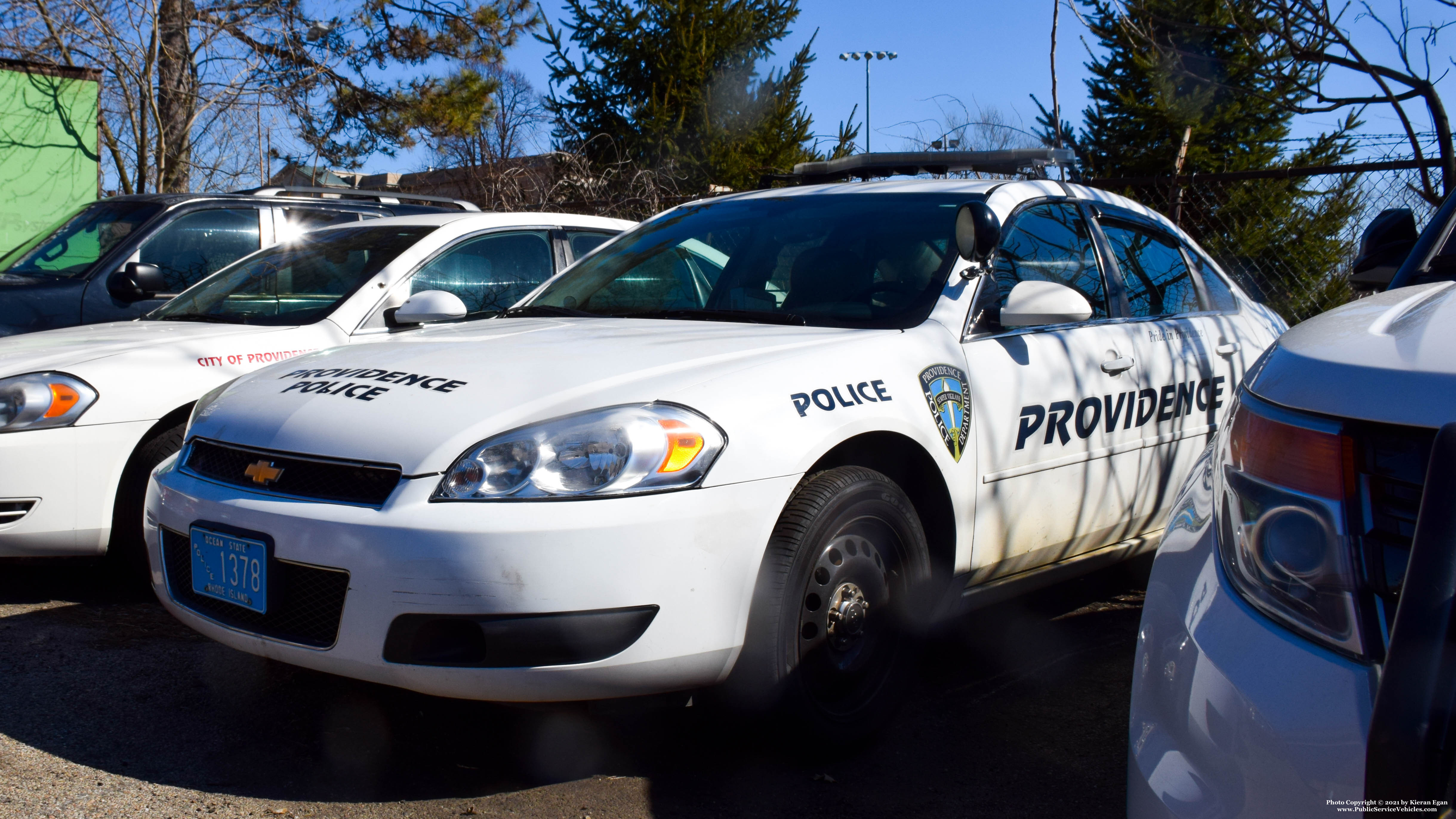 A photo  of Providence Police
            Cruiser 1378, a 2013 Chevrolet Impala             taken by Kieran Egan