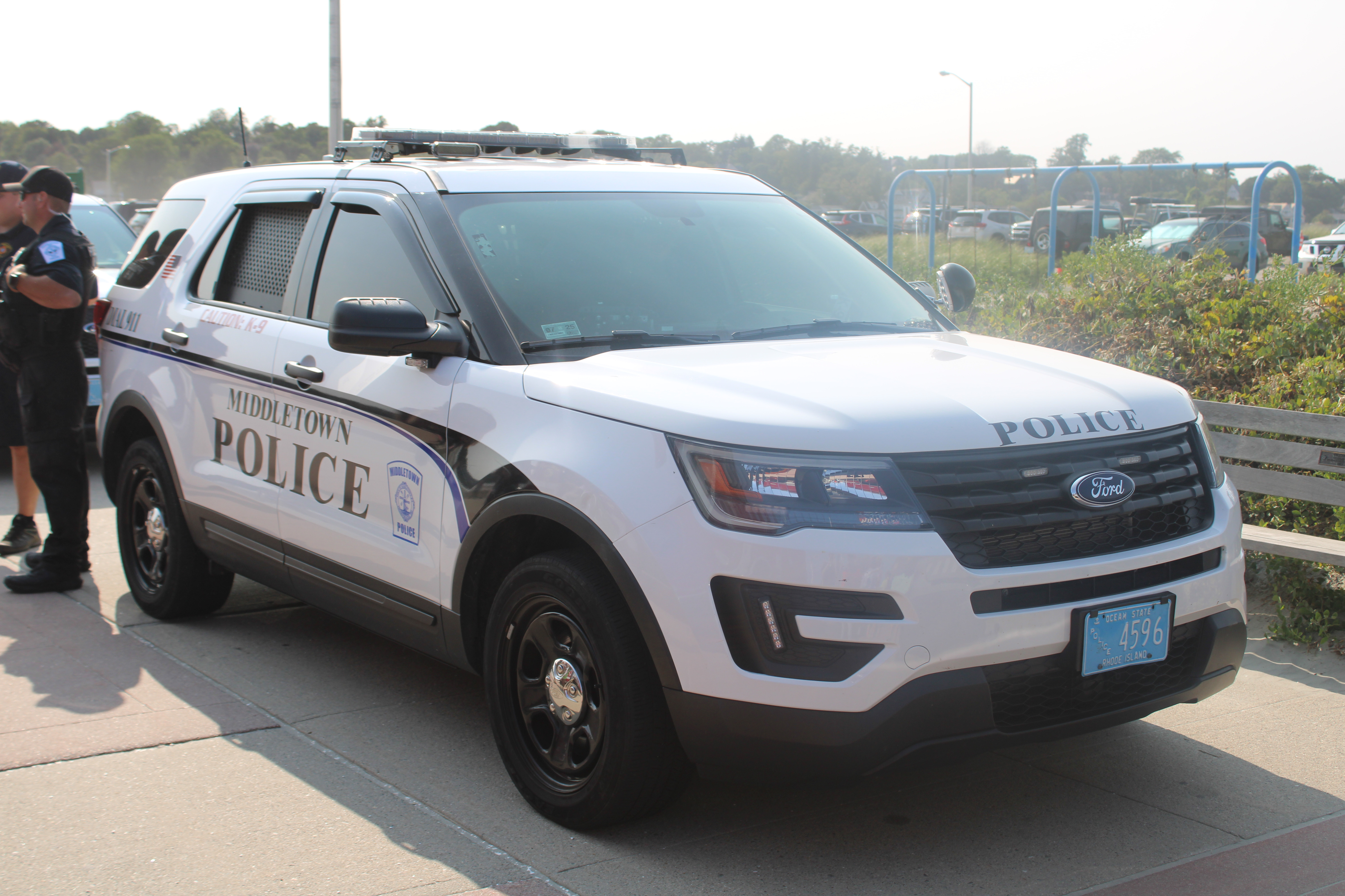 A photo  of Middletown Police
            Cruiser 4596, a 2019 Ford Police Interceptor Utility             taken by @riemergencyvehicles