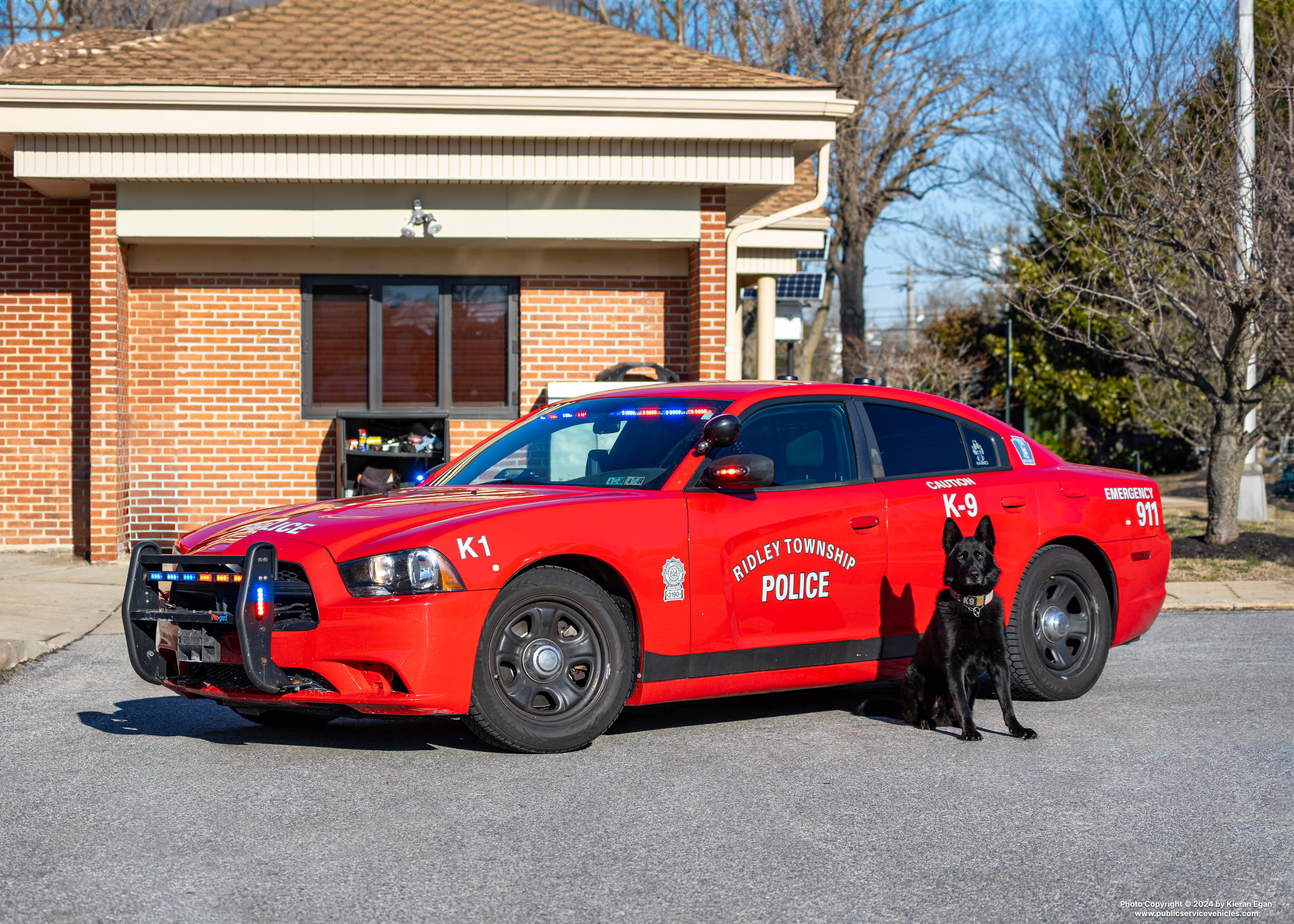 A photo  of Ridley Township Police
            Cruiser 31-K1, a 2011 Dodge Charger             taken by Kieran Egan
