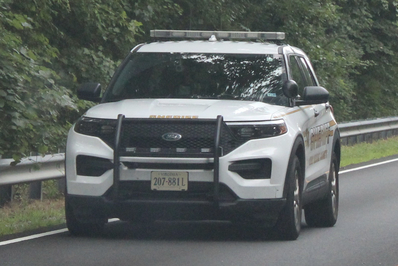 A photo  of King George County Sheriff
            Patrol Unit, a 2020 Ford Police Interceptor Utility             taken by @riemergencyvehicles