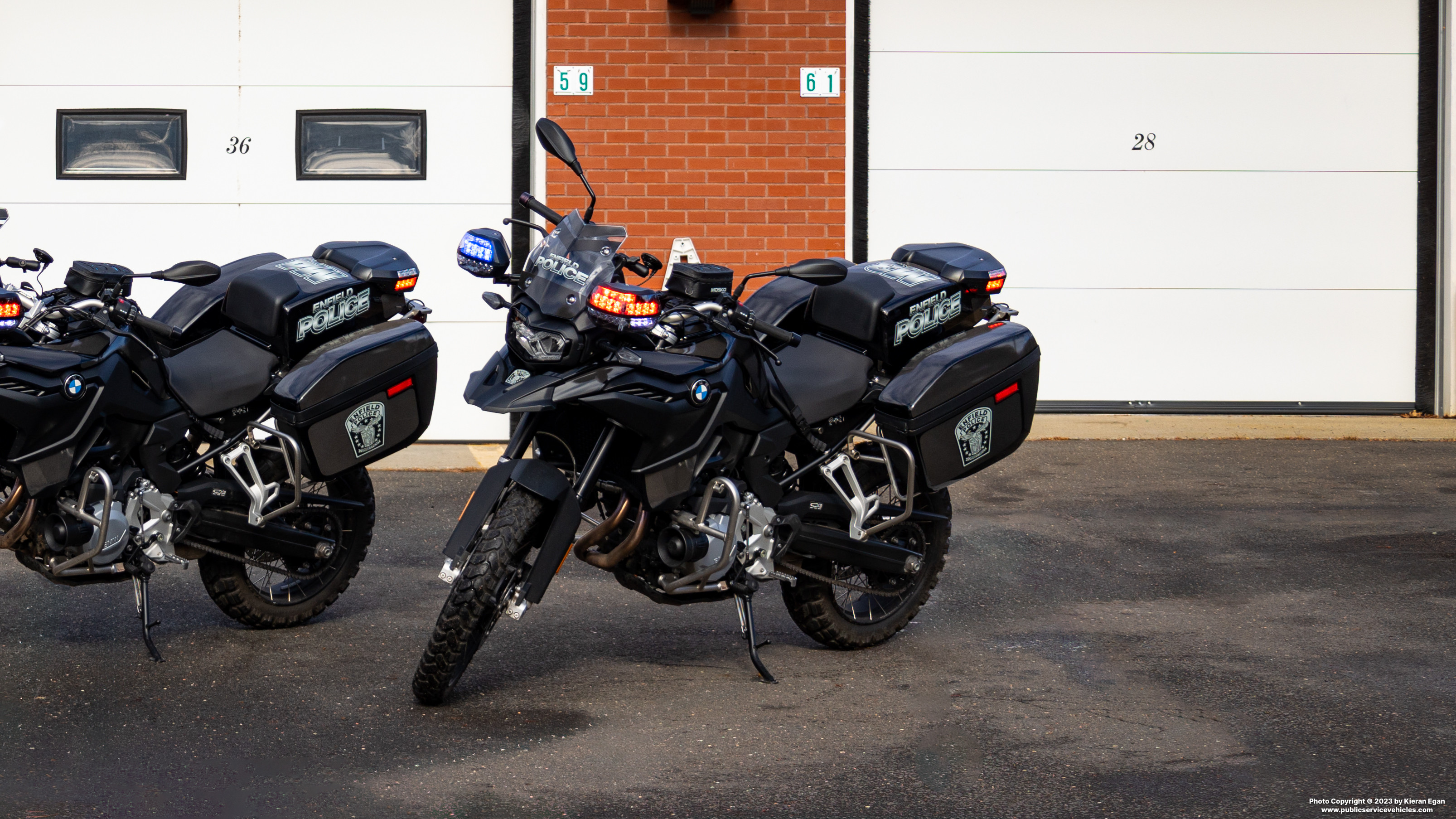 A photo  of Enfield Police
            Motorcycle 3, a 2023 BMW Motorcycle             taken by Kieran Egan
