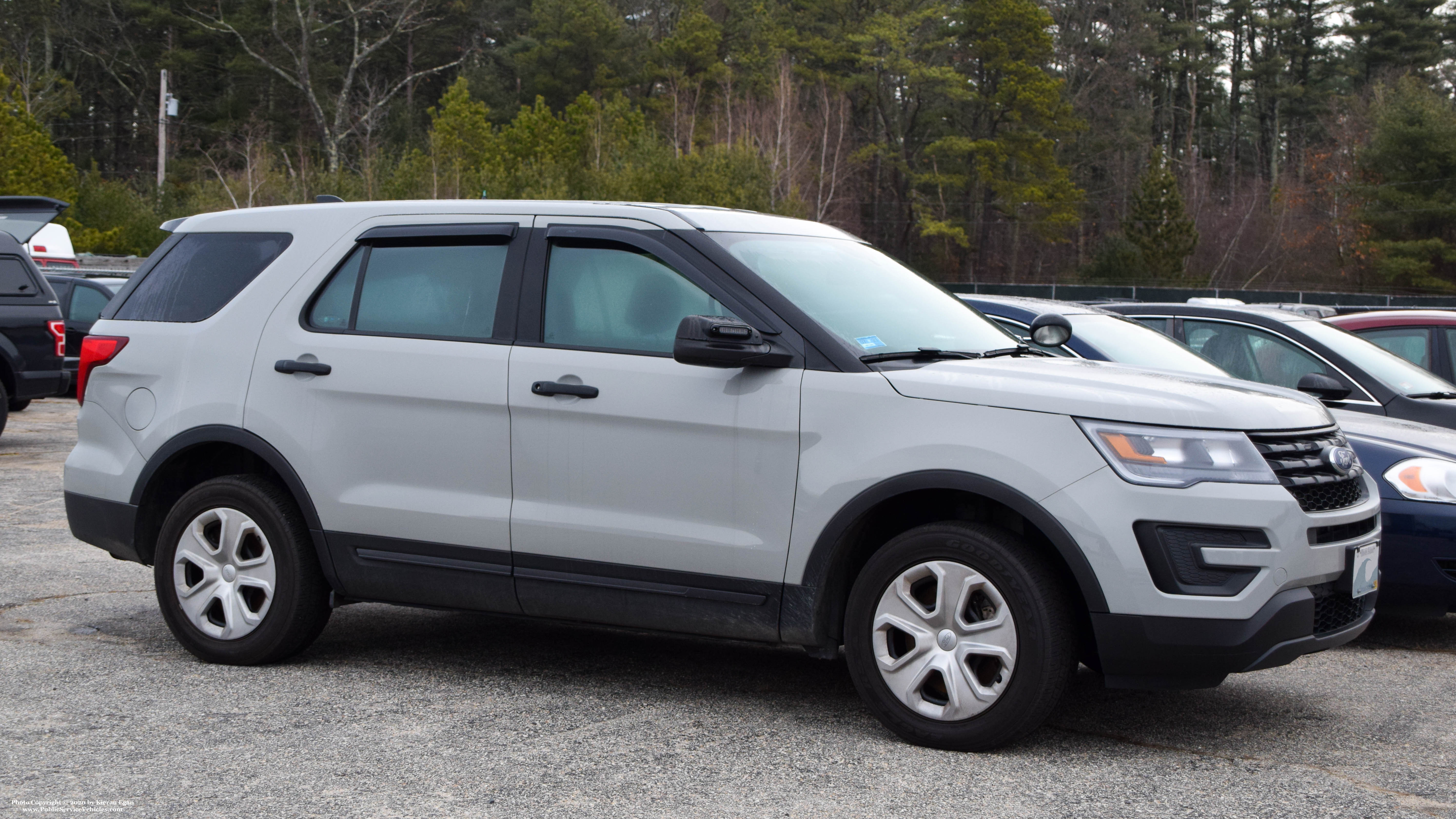 A photo  of Rhode Island State Police
            Unmarked Unit, a 2016-2019 Ford Police Interceptor Utility             taken by Kieran Egan