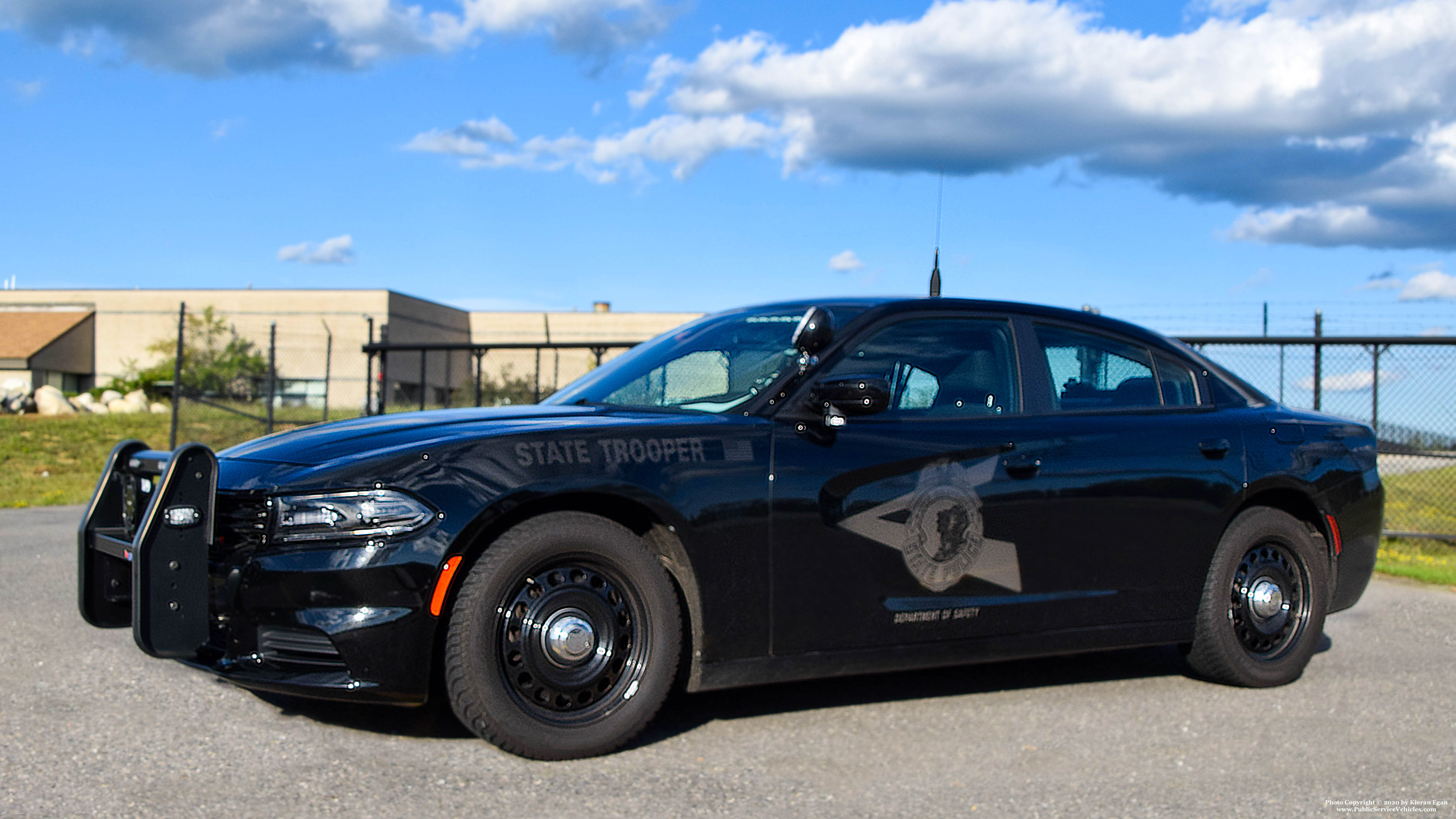 A photo  of New Hampshire State Police
            Cruiser 111, a 2018 Dodge Charger             taken by Kieran Egan