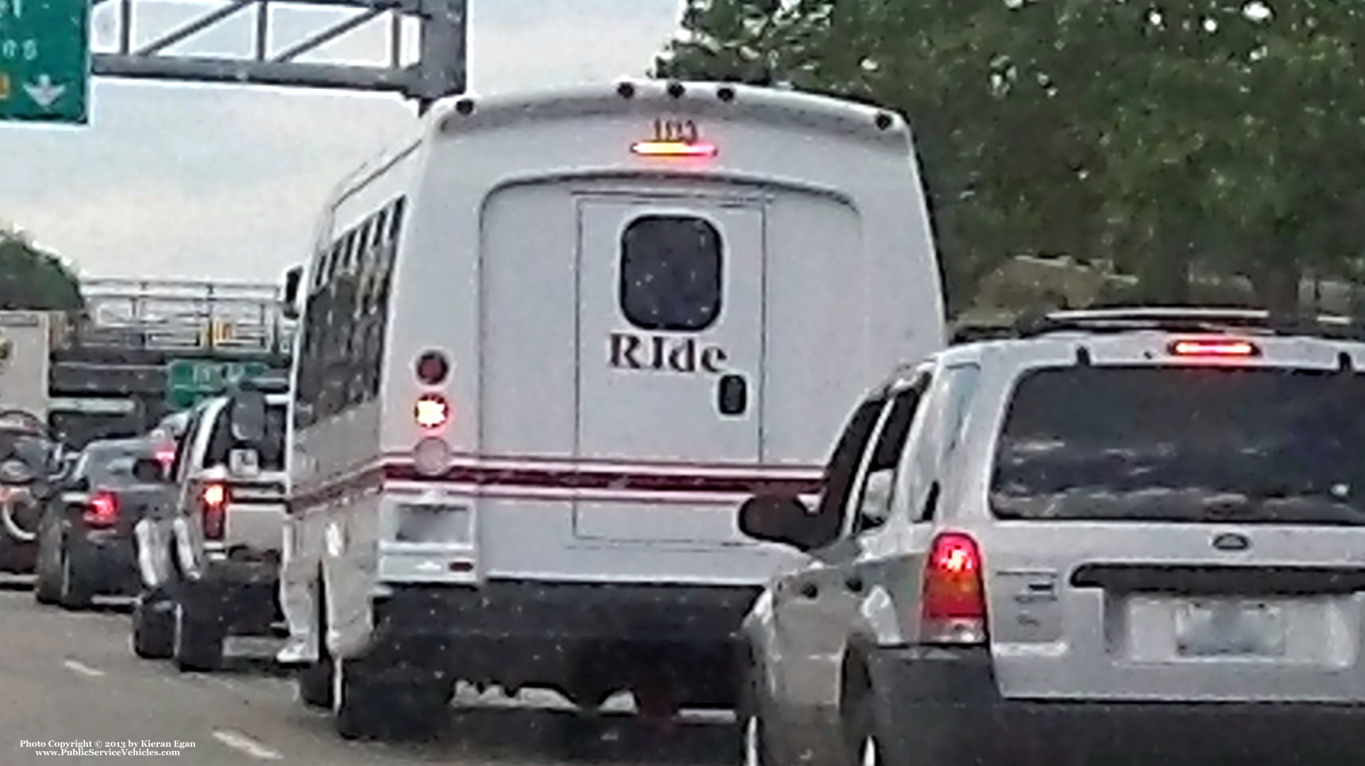 A photo  of Rhode Island Public Transit Authority
            Paratransit Bus 0804, a 2008 Ford E-450 Bus             taken by Kieran Egan