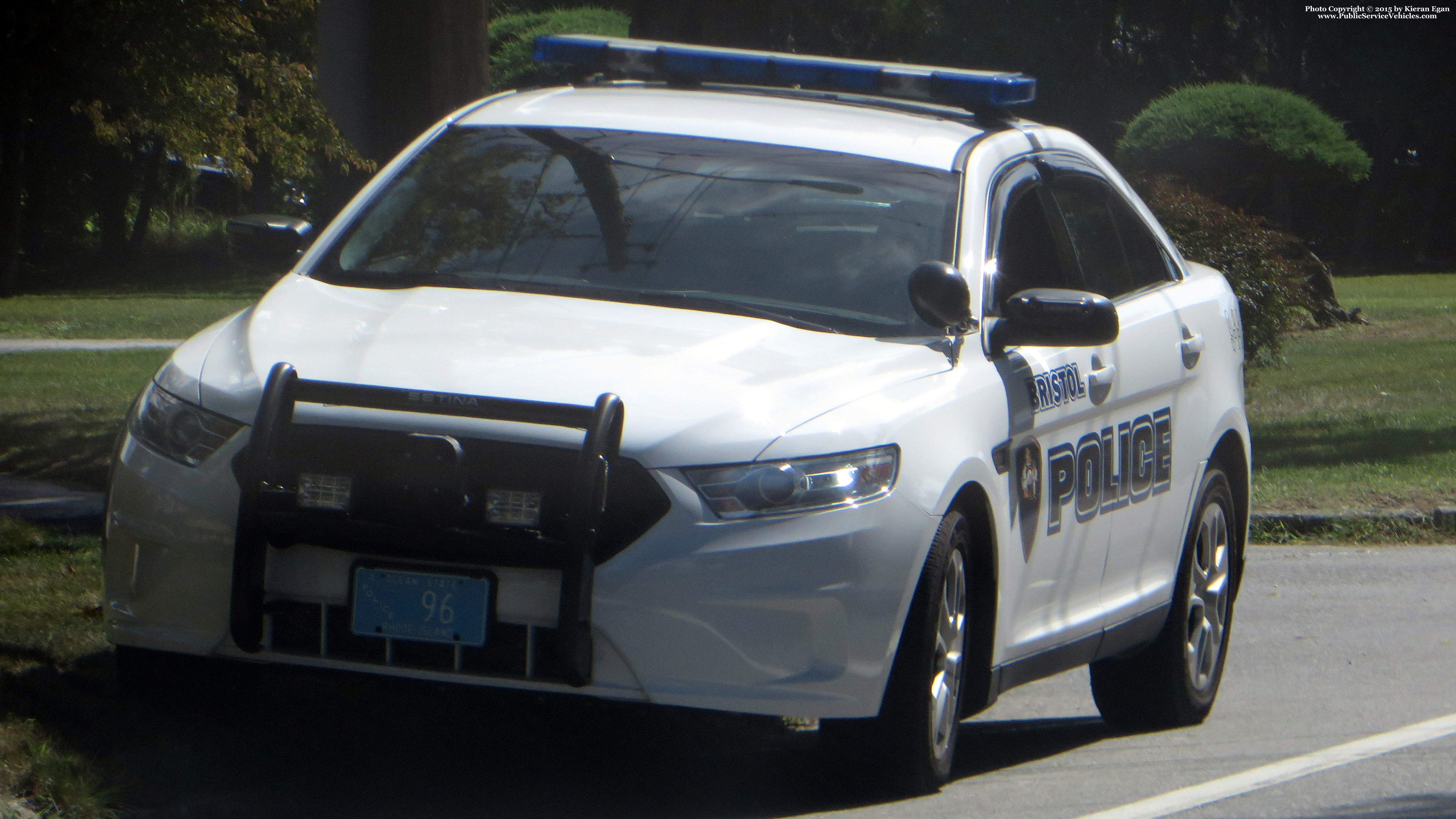 A photo  of Bristol Police
            Patrol Cruiser 96, a 2015 Ford Police Interceptor Sedan             taken by Kieran Egan