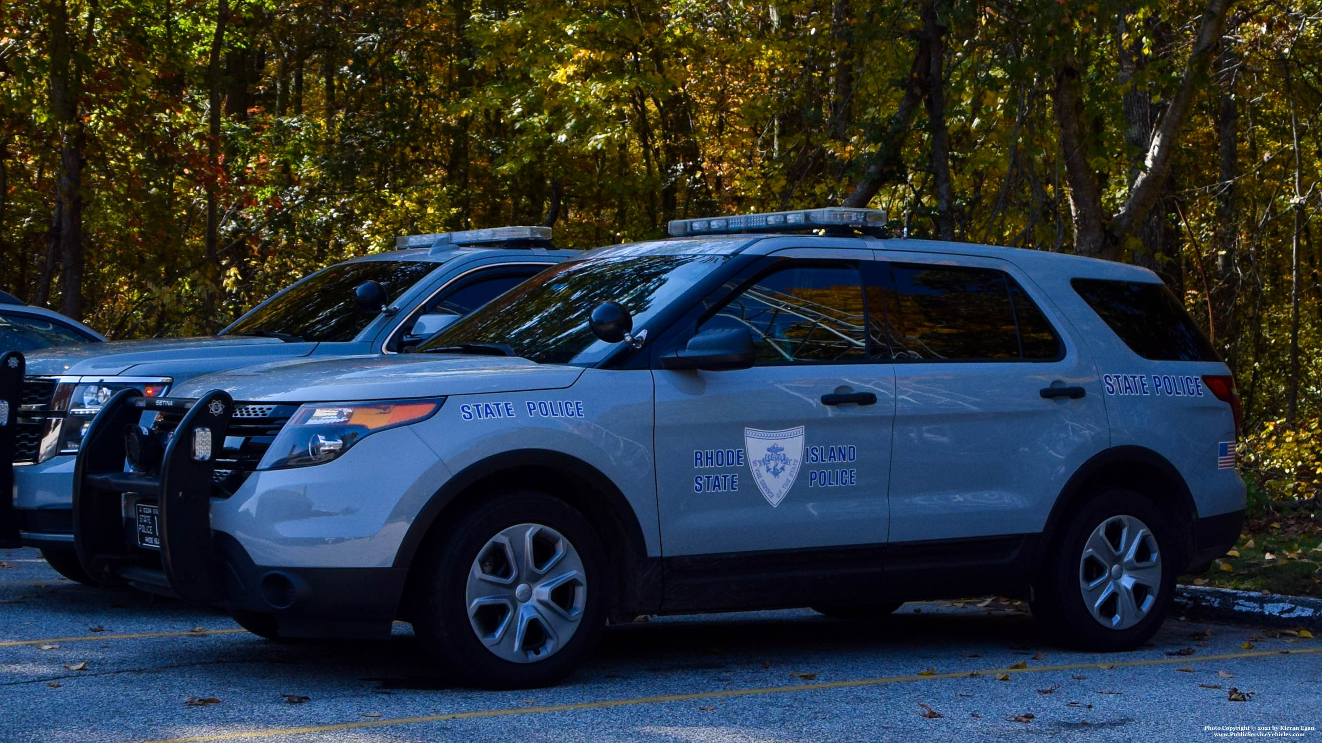 A photo  of Rhode Island State Police
            Cruiser 114, a 2013 Ford Police Interceptor Utility             taken by Kieran Egan