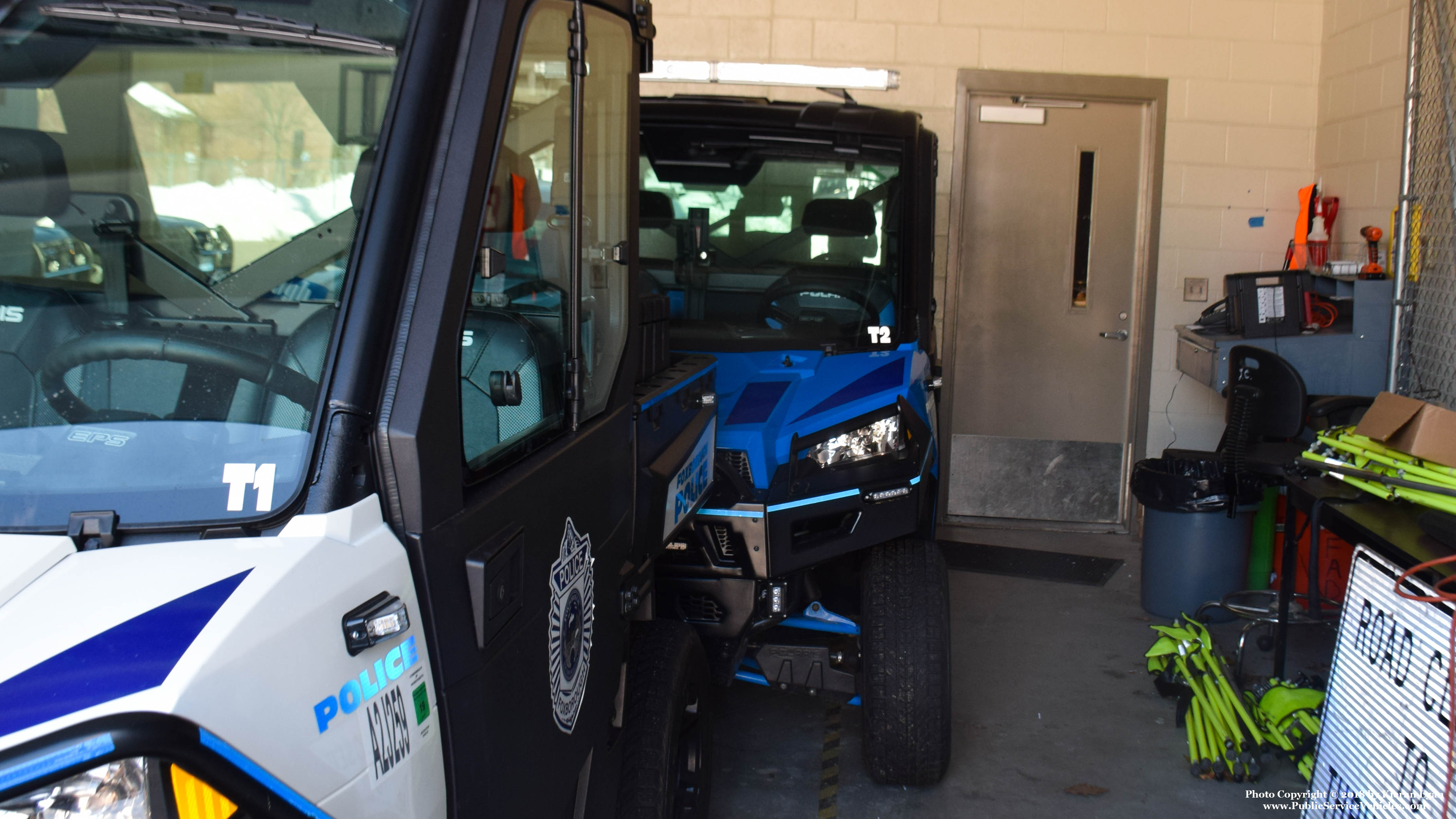 A photo  of Foxborough Police
            T2, a 2010-2018 Polaris Ranger             taken by Kieran Egan