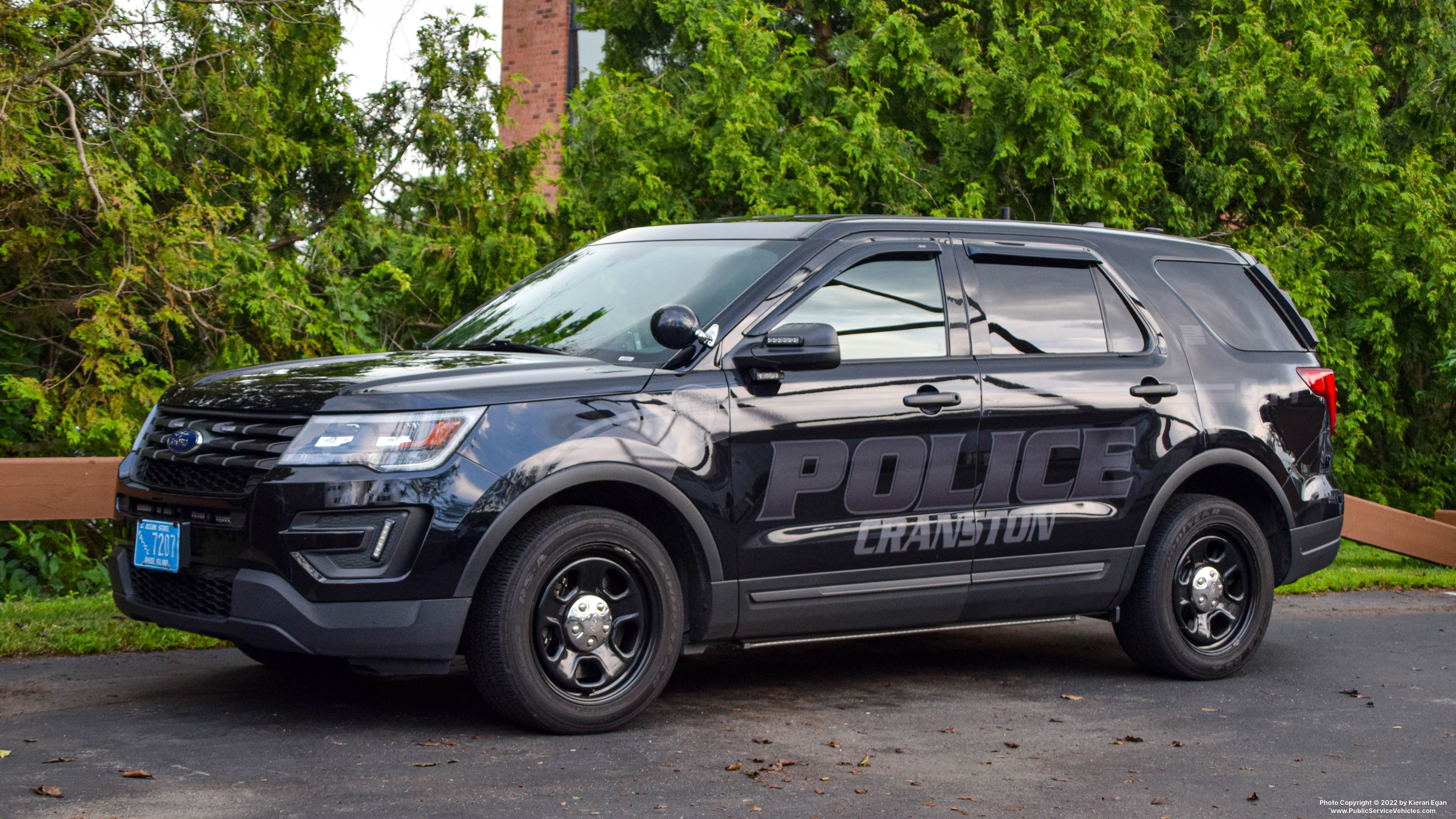 A photo  of Cranston Police
            Cruiser 219, a 2019 Ford Police Interceptor Utility             taken by Kieran Egan