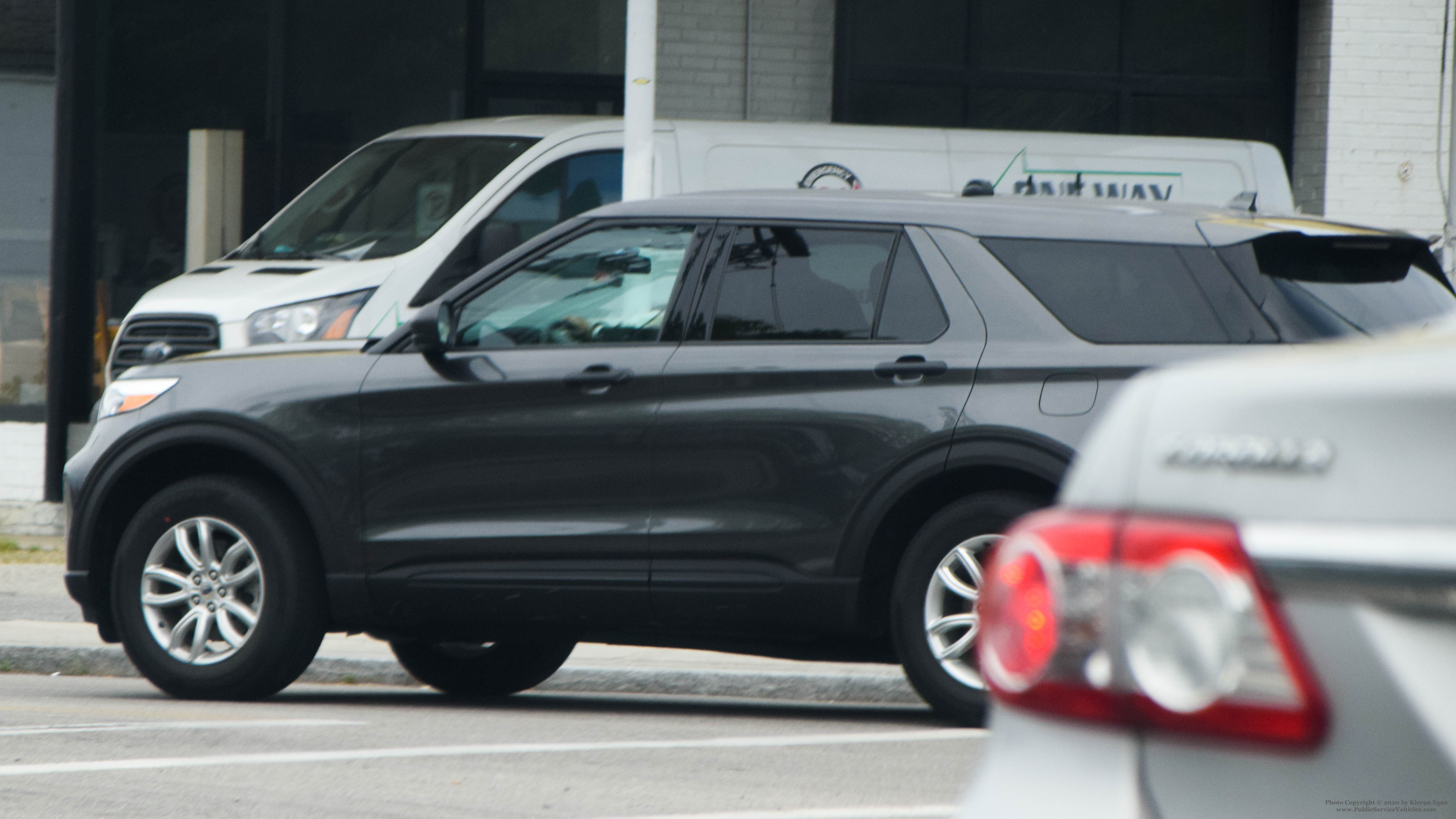 A photo  of Rhode Island State Police
            Unmarked Unit, a 2020 Ford Explorer             taken by Kieran Egan