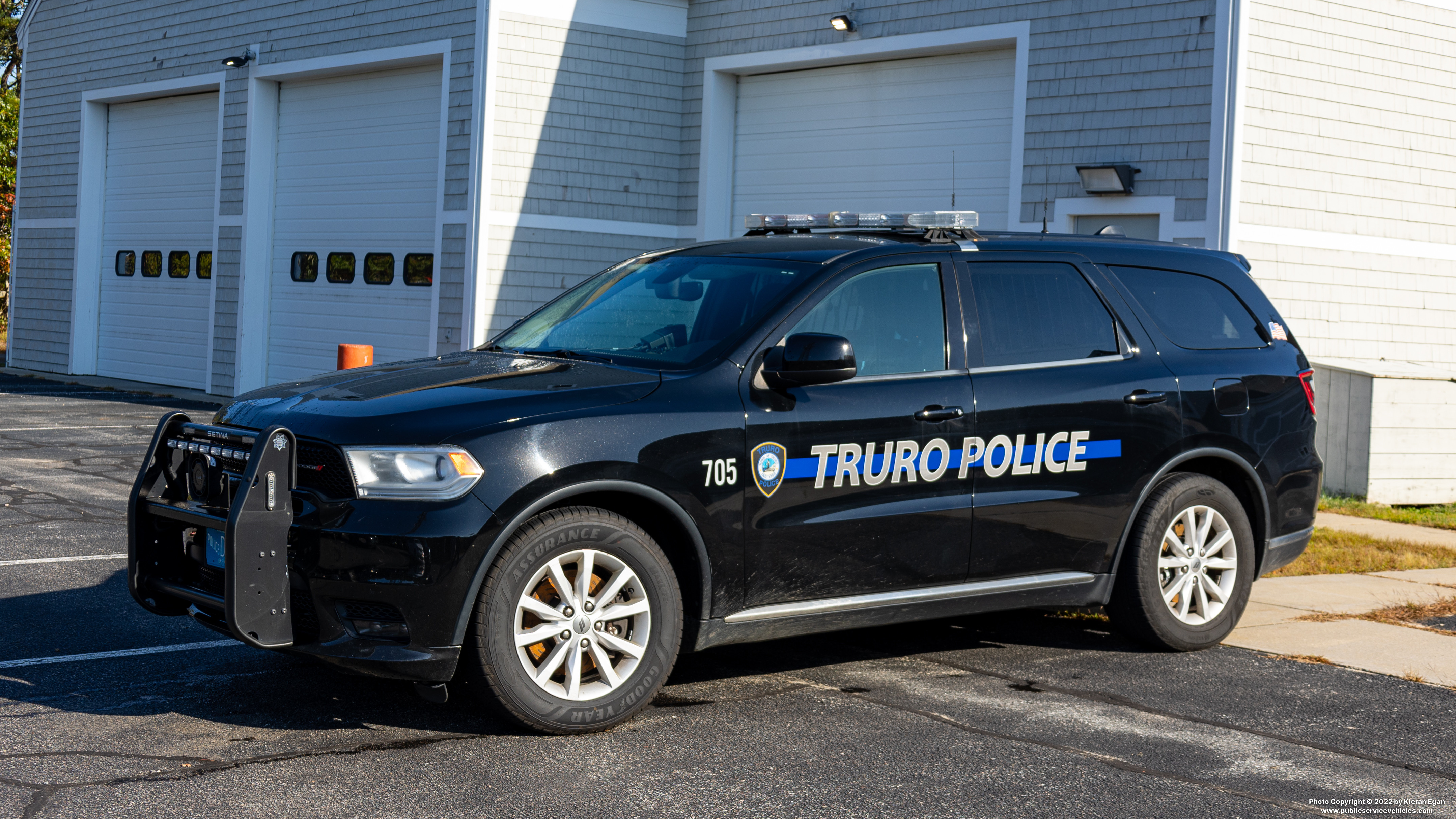 A photo  of Truro Police
            Cruiser 705, a 2019 Dodge Durango             taken by Kieran Egan