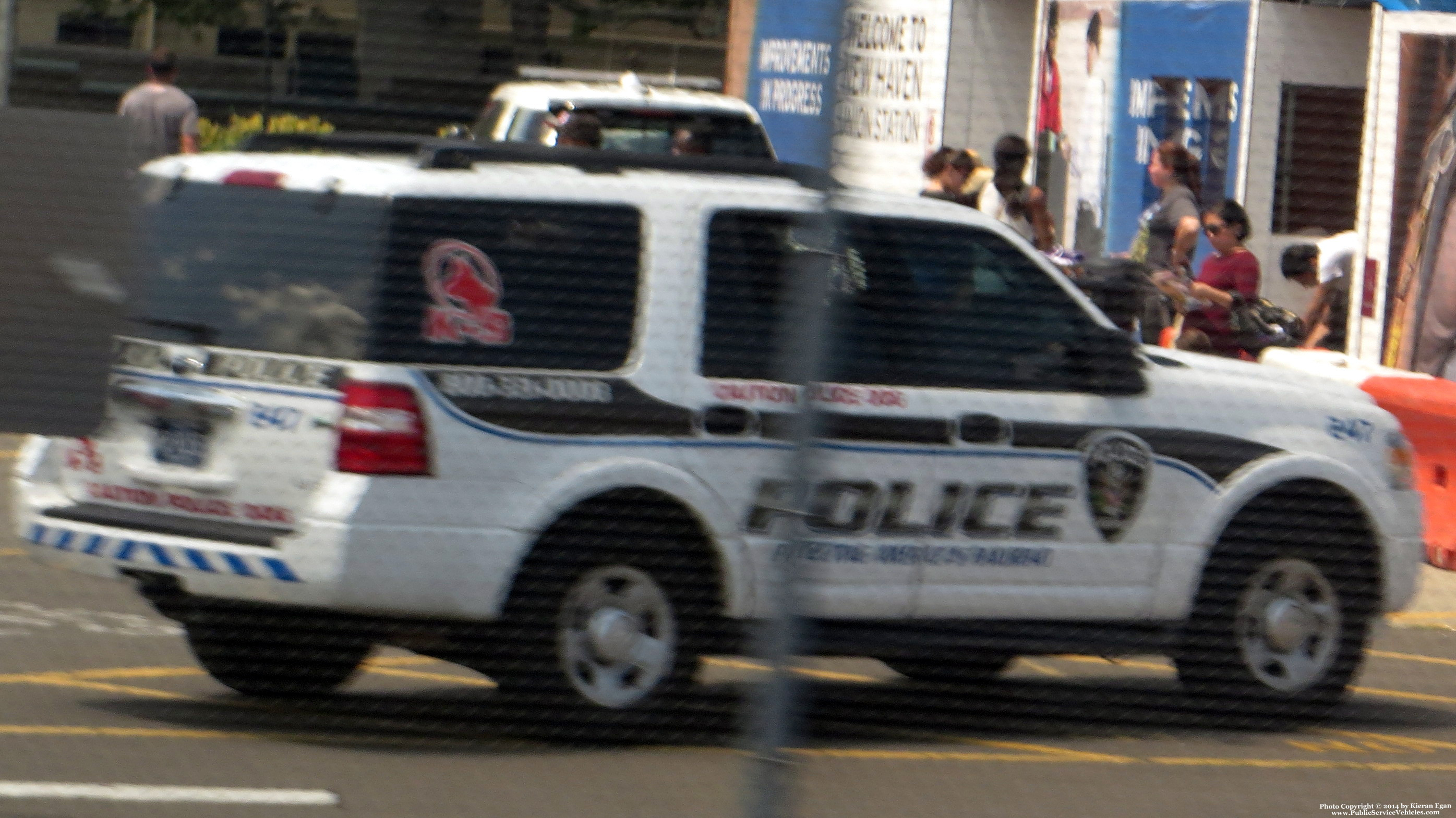 A photo  of Amtrak Police
            Cruiser 247, a 2007-2014 Ford Expedition             taken by Kieran Egan