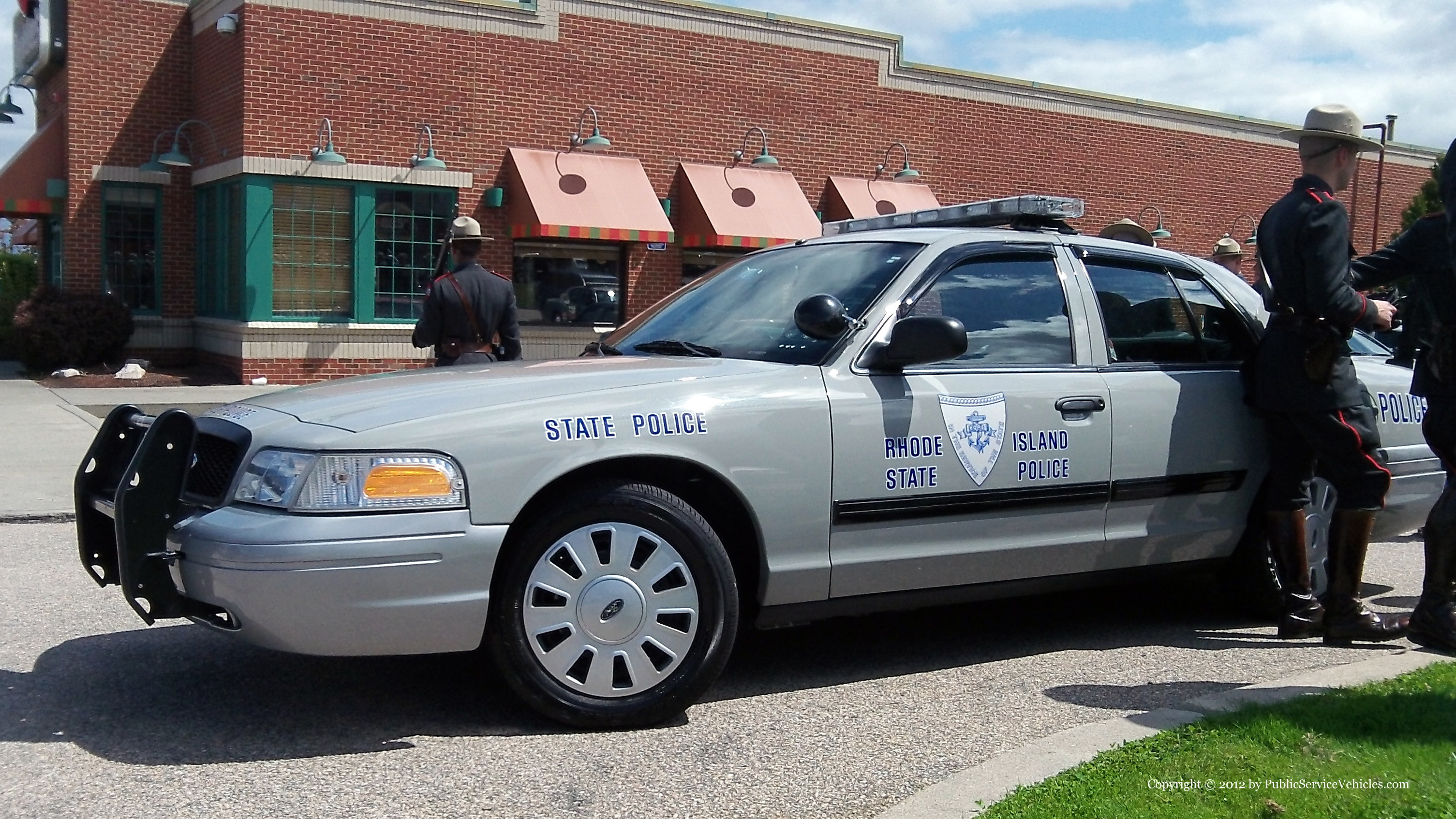 A photo  of Rhode Island State Police
            Cruiser 227, a 2009-2011 Ford Crown Victoria Police Interceptor             taken by Kieran Egan